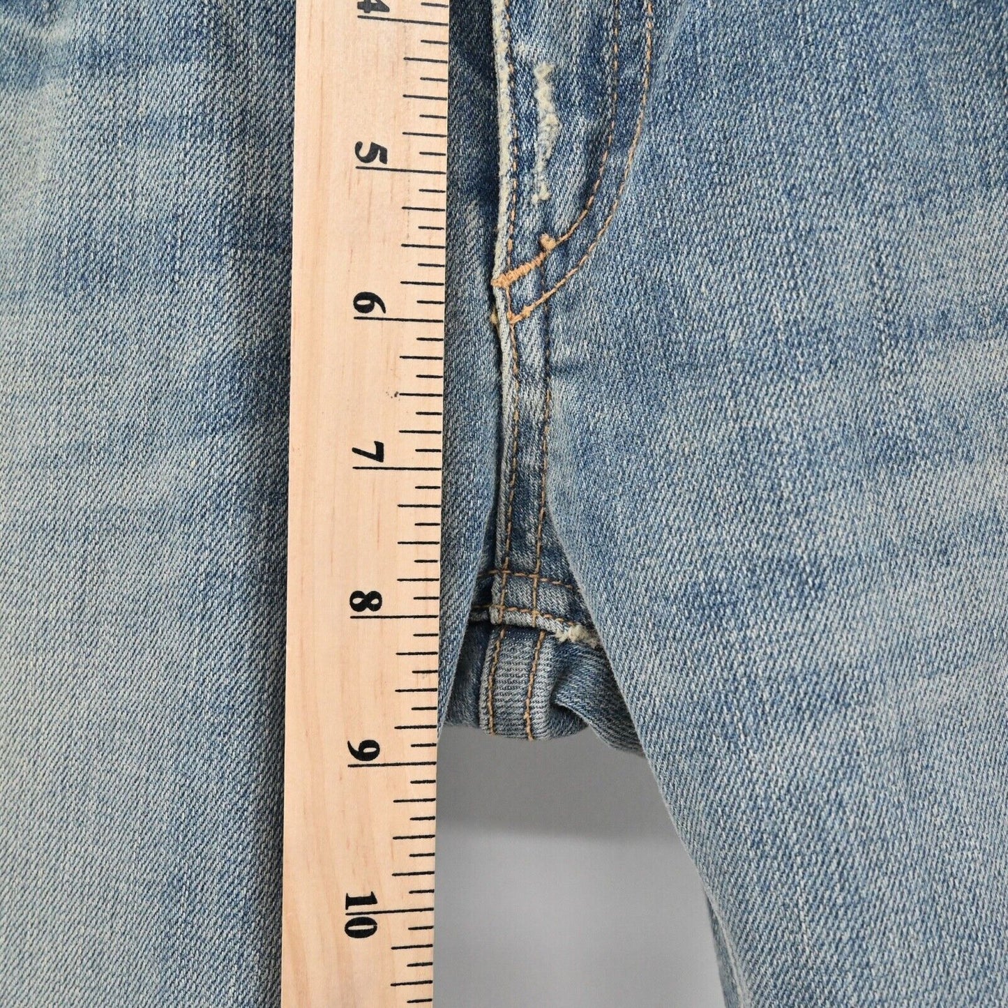 RAG BONE Jeans Womens Size 26 Light Wash Distressed Water Street Low Rise Skinny