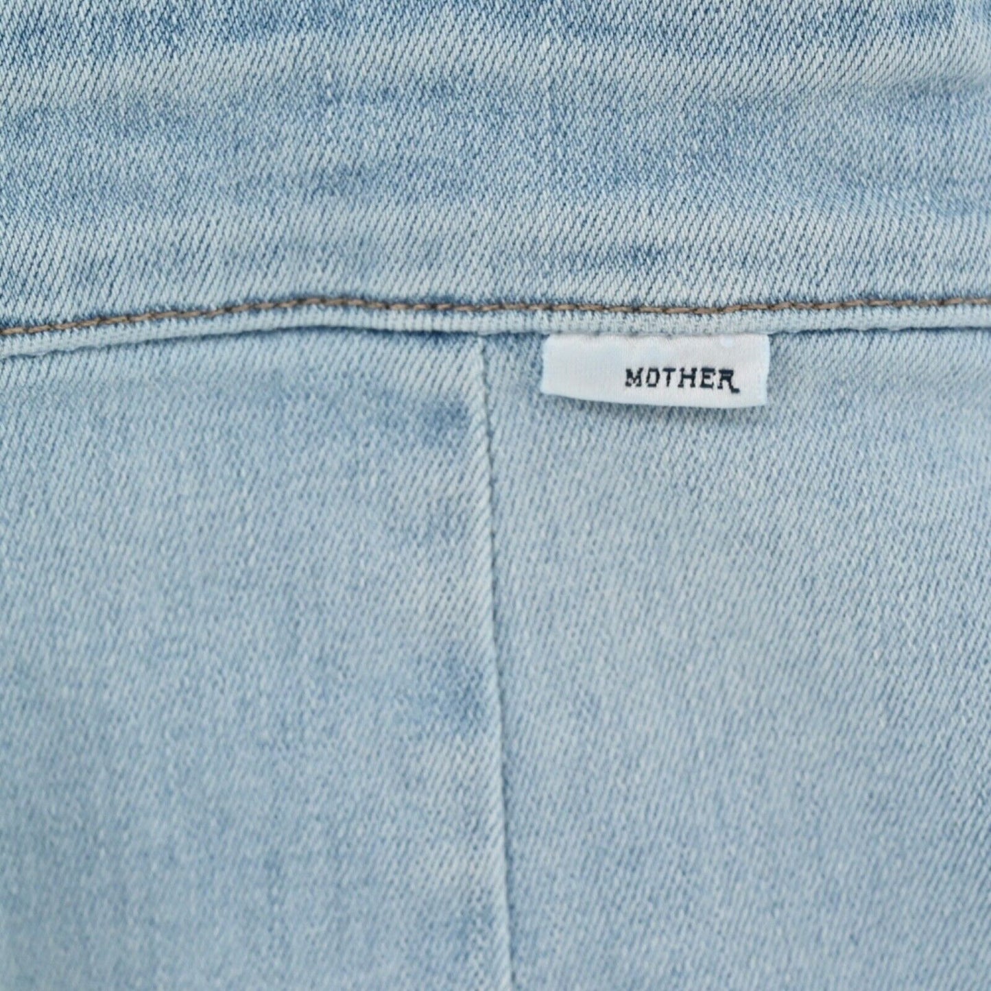 MOTHER Dress Womens Size 24 The Pocket Hustler Denim Overall Cotton Stretch