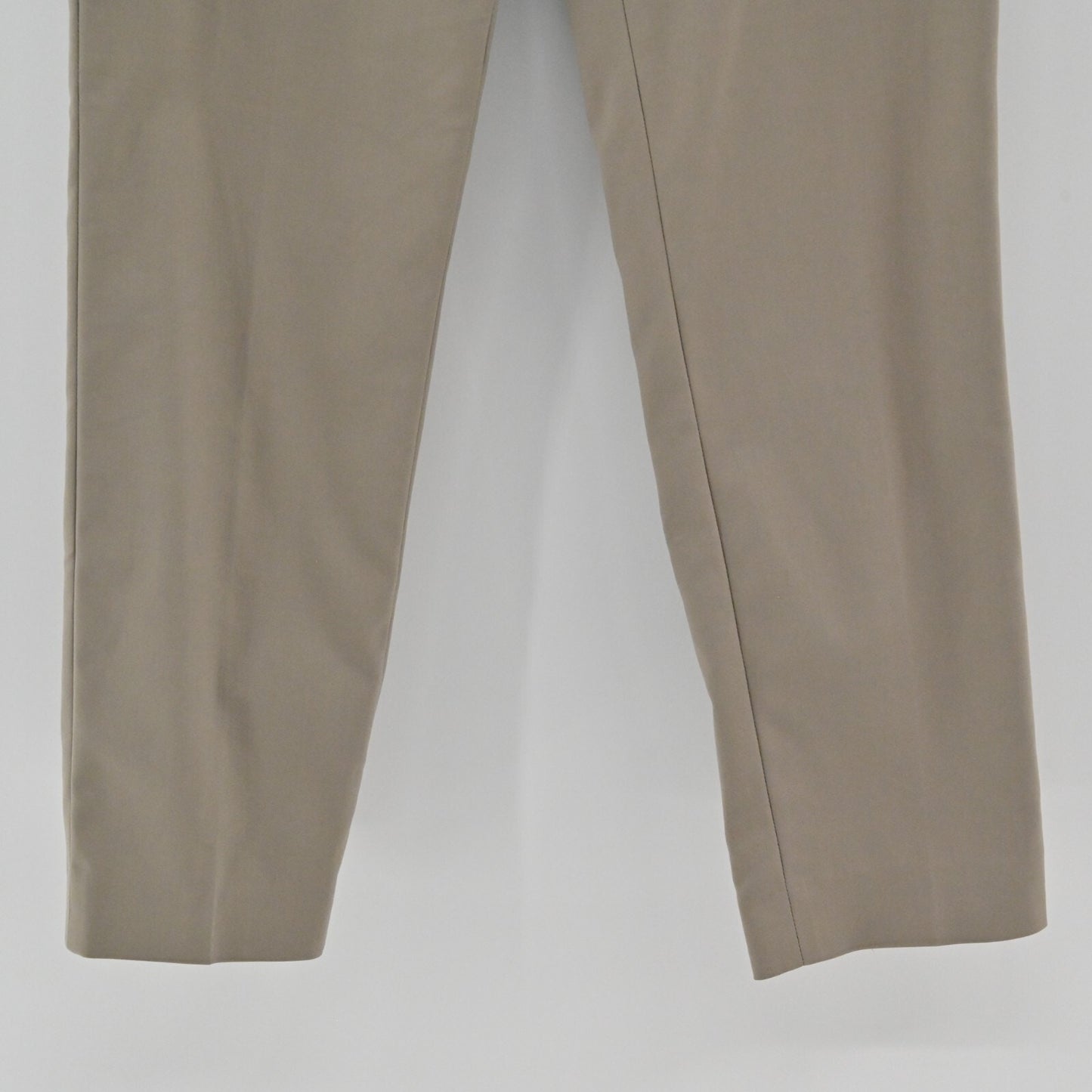 LES COPAINS Pants Womens Size 42 US 12 Mid Rise Pull On Stretch Classic Khaki
