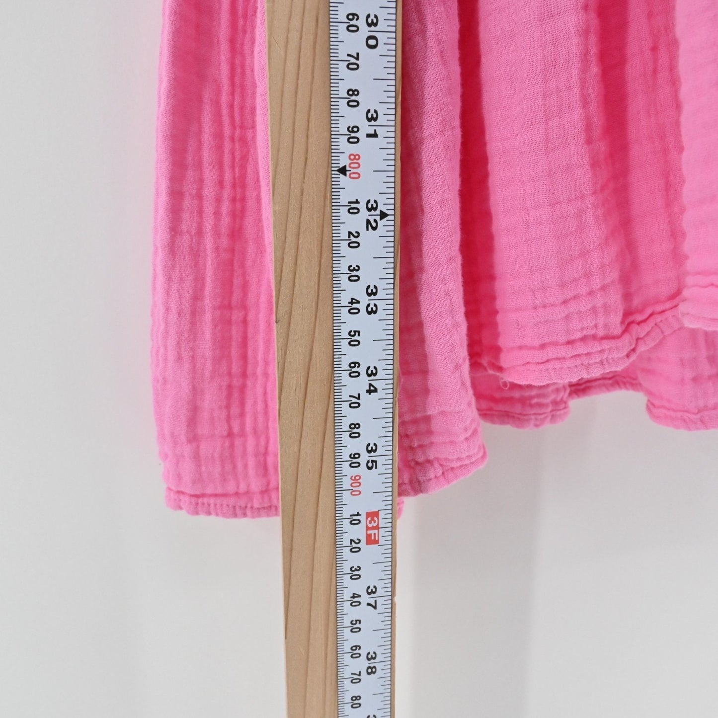 9 Seed Resort El Matador Dress Size S Pink Tiered Cotton Gauze Ruffled Romantic