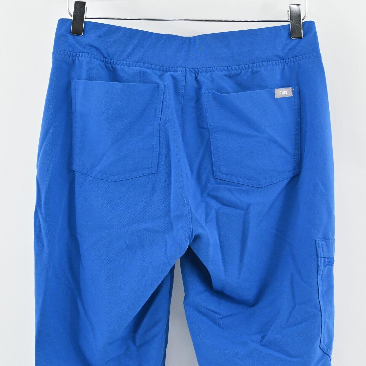 FIGS Scrub Pants Womens Size SP Zamora Jogger Solid Blue Technical Collection