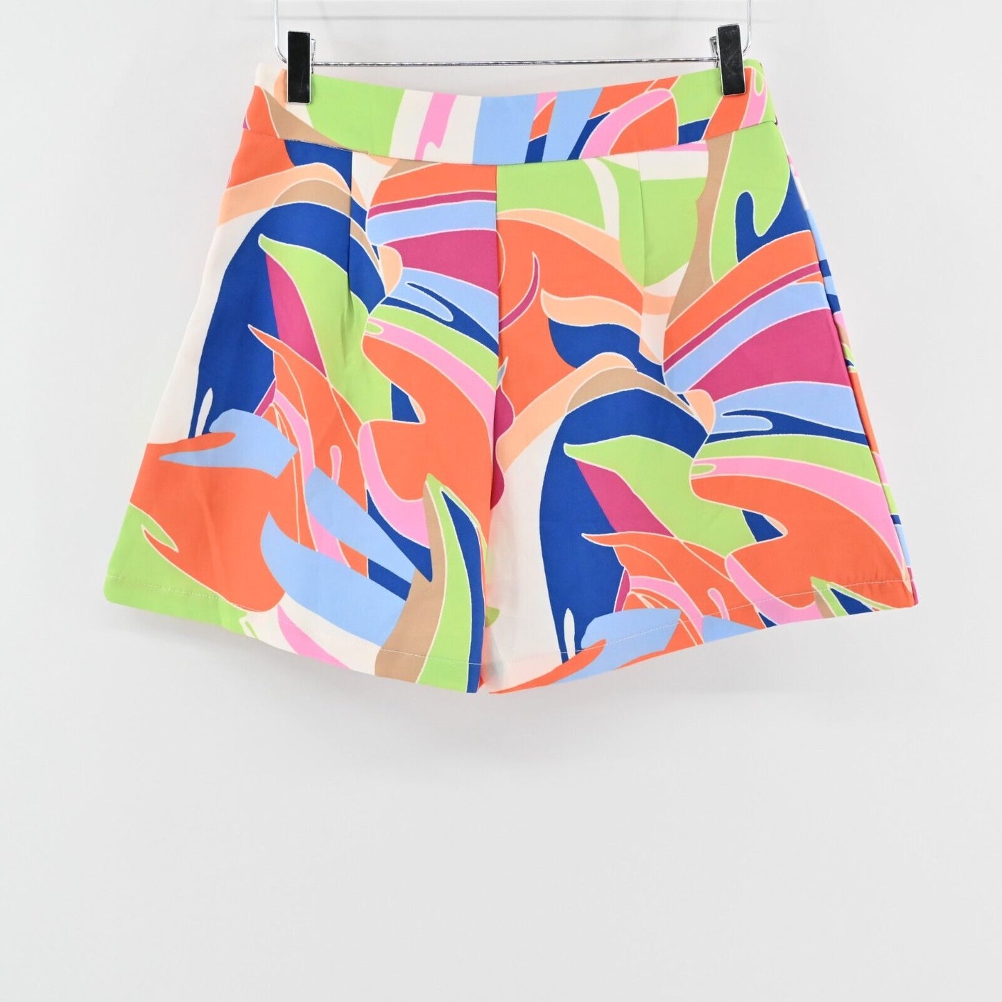 FLYING TOMATO Skort Womens Size L Ideally Yours Printed Tropical Multicolor Chic