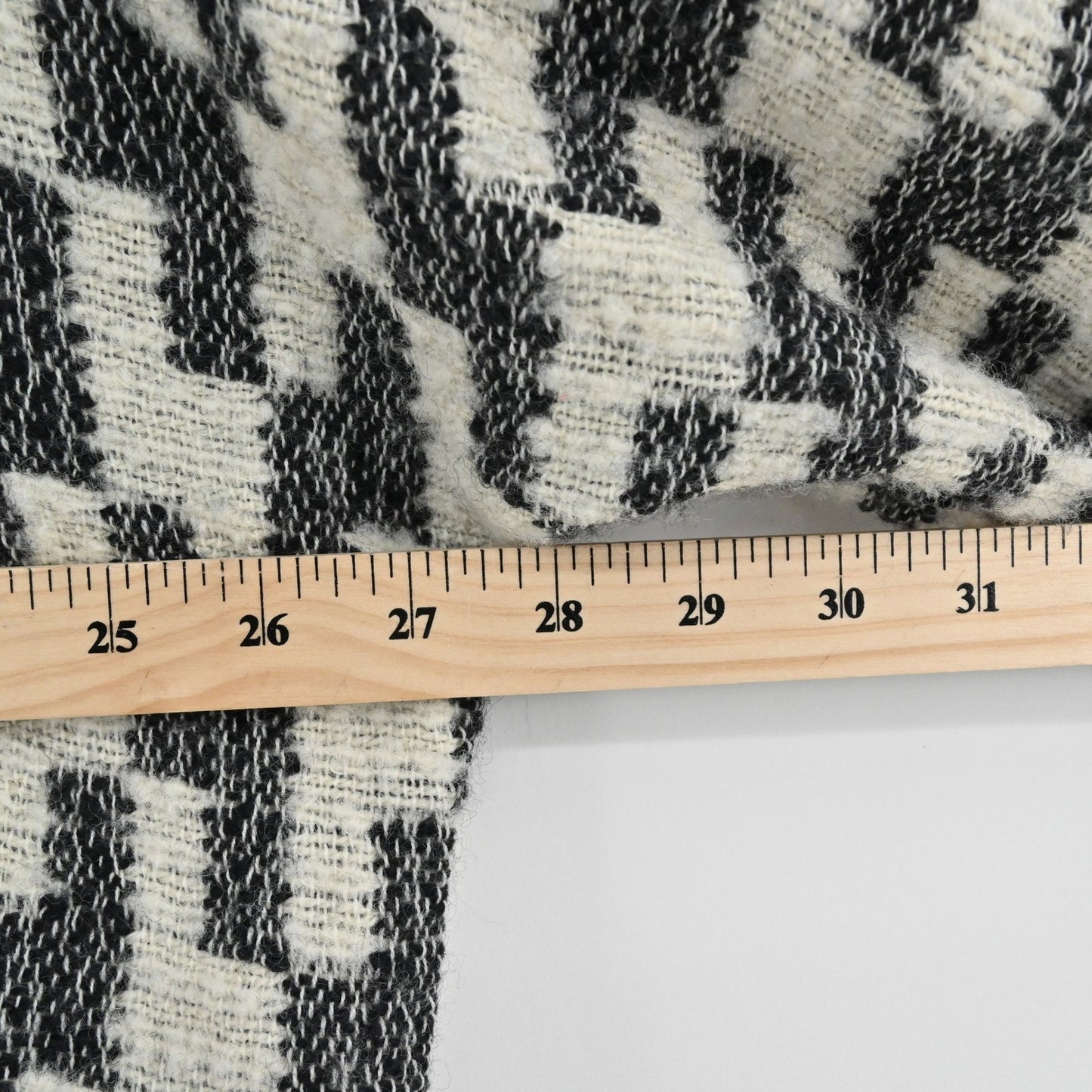 Vtg Tamotsu Womens Wool Oversized Cardigan One Size Geometric Pattern Pockets