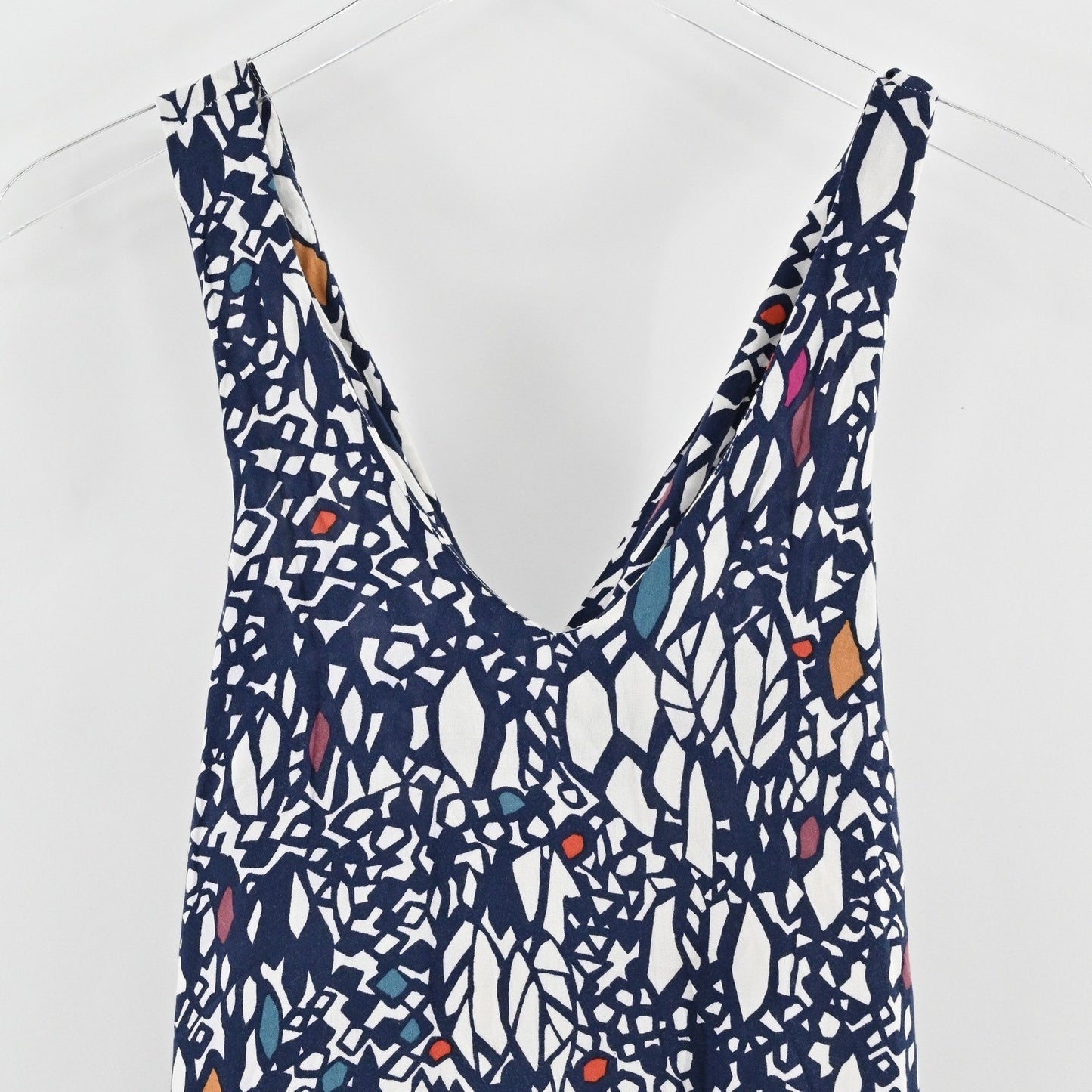 Anthropologie Edme Esyllte Dress Sz S Sleeveless Coastal Artsy Lightweight Boho