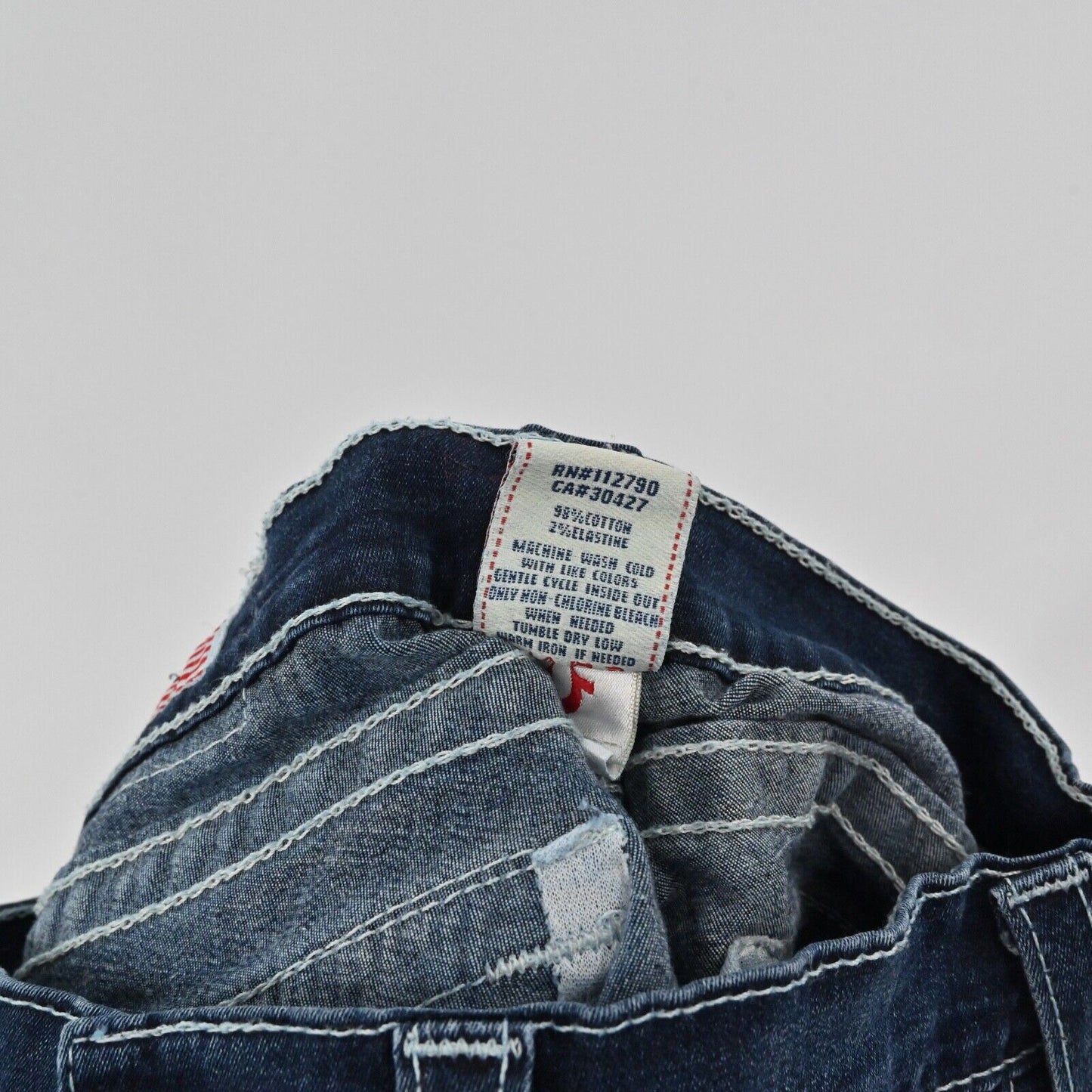 TRUE RELIGION Jeans Womens Size 25 Misty Skinny Low Rise Dark Wash Stretch USA