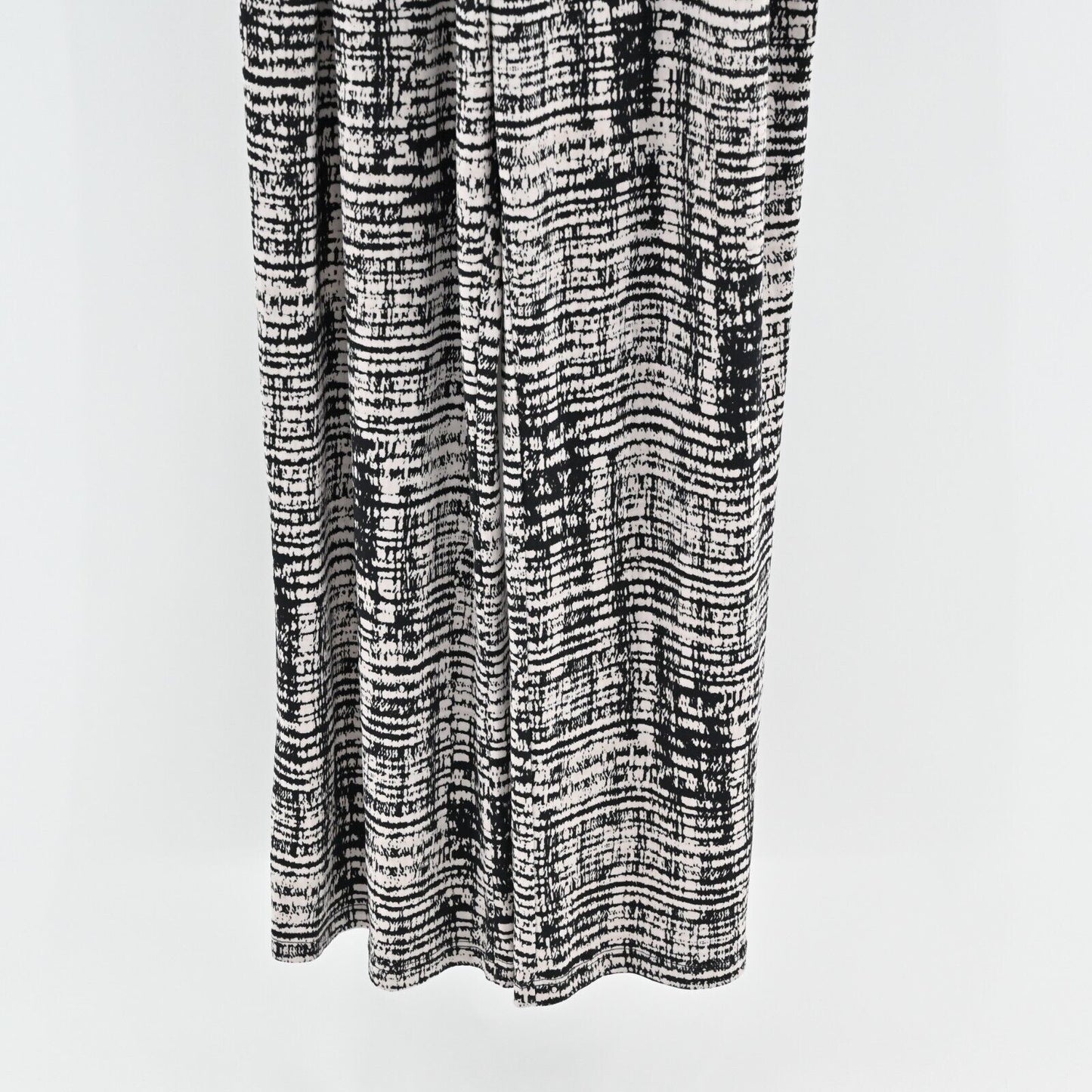 CALVIN KLEIN Jumpsuit Womens Size XXL Sleeveless Wide Leg Printed Stretch Zip
