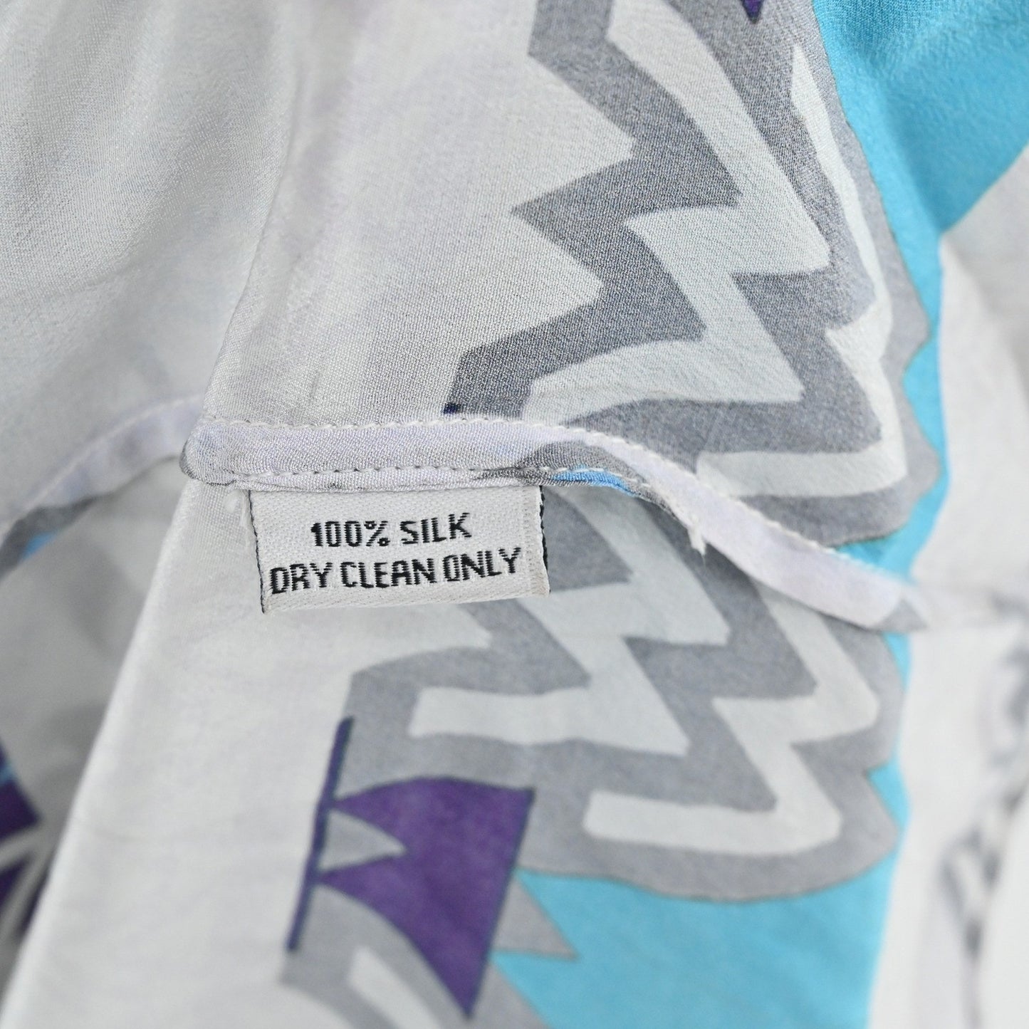 Rococo Sand Silk Kimono Maxi Dress Size M Beaded Hooded Blue Tribal Resortwear