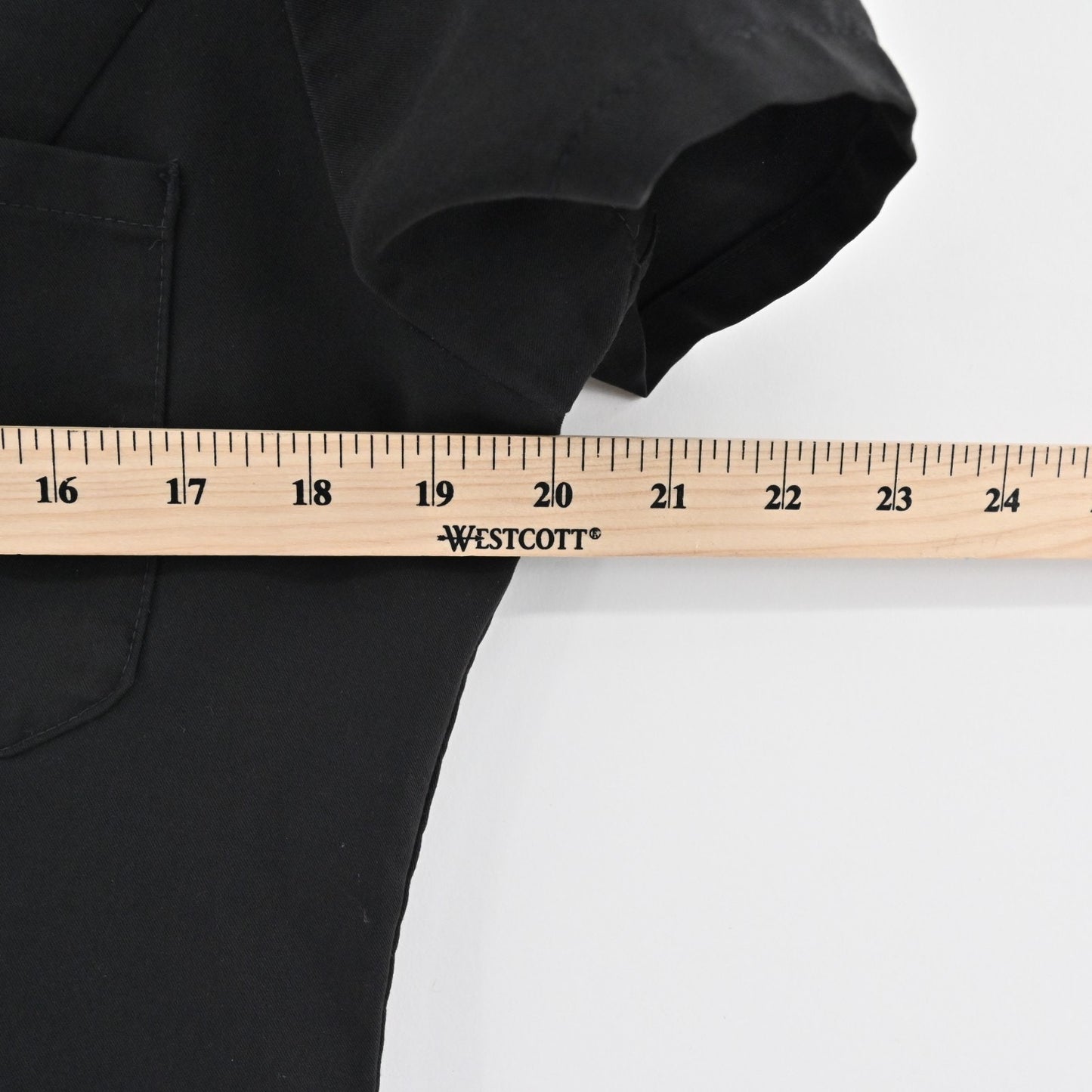 FIGS Womens Catarina Scrub Top Size XS One Pocket Black Technical Collection