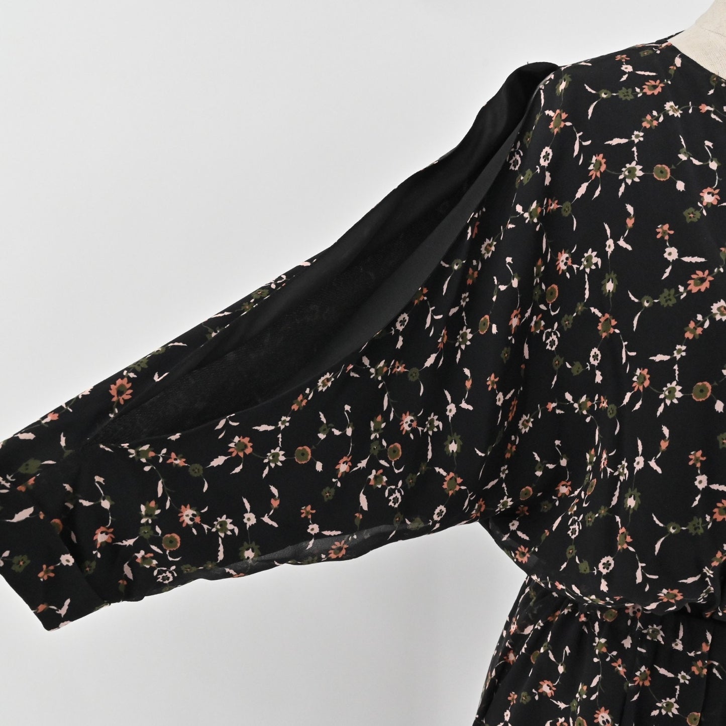 Derek Lam 10 Crosby Silk Chiffon Floral Print Dress Size 2 Cold Shoulder Lace Up