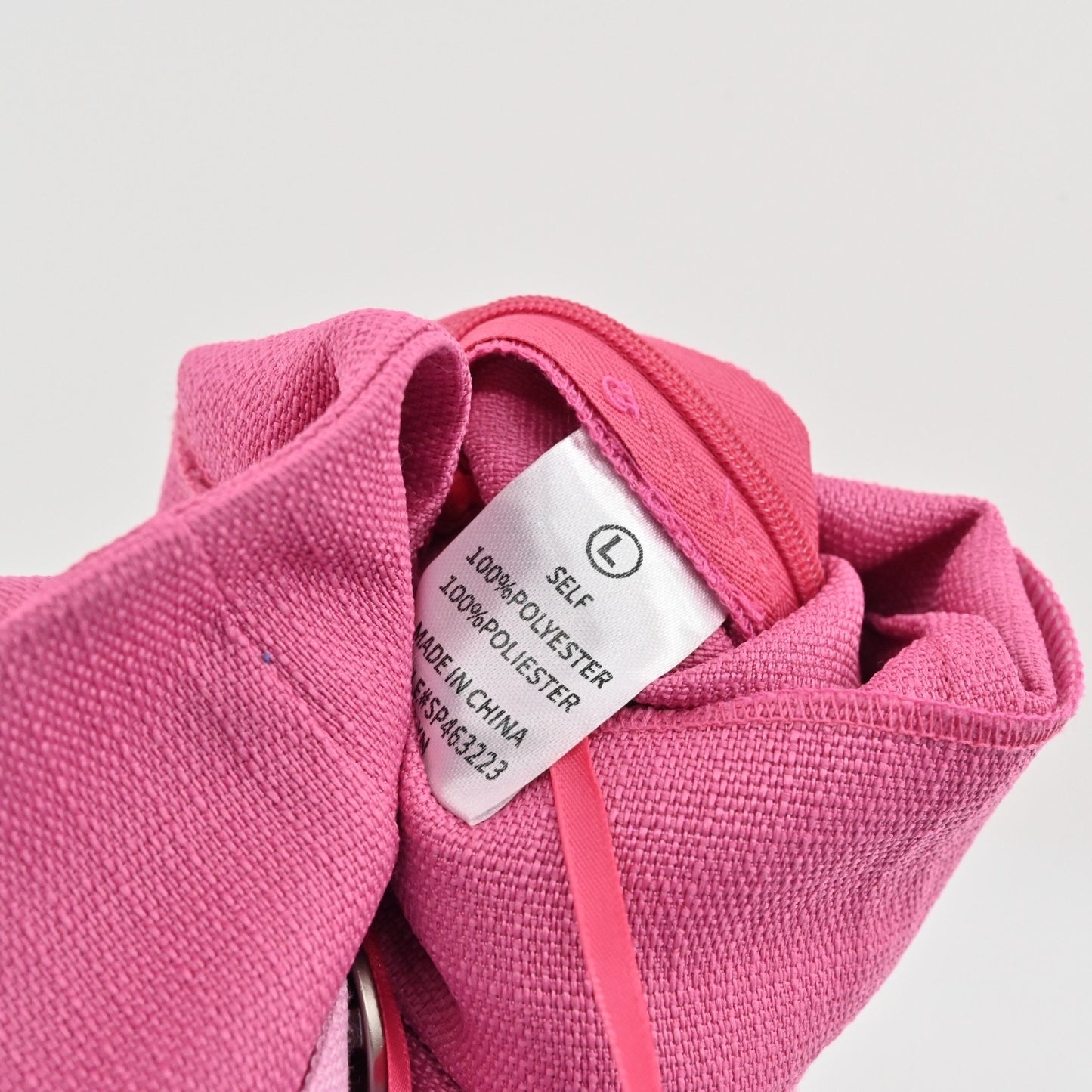 Lillys Kloset Womens Pink Wide Leg Pant Set Size L Shirred Collar Barbiecore New