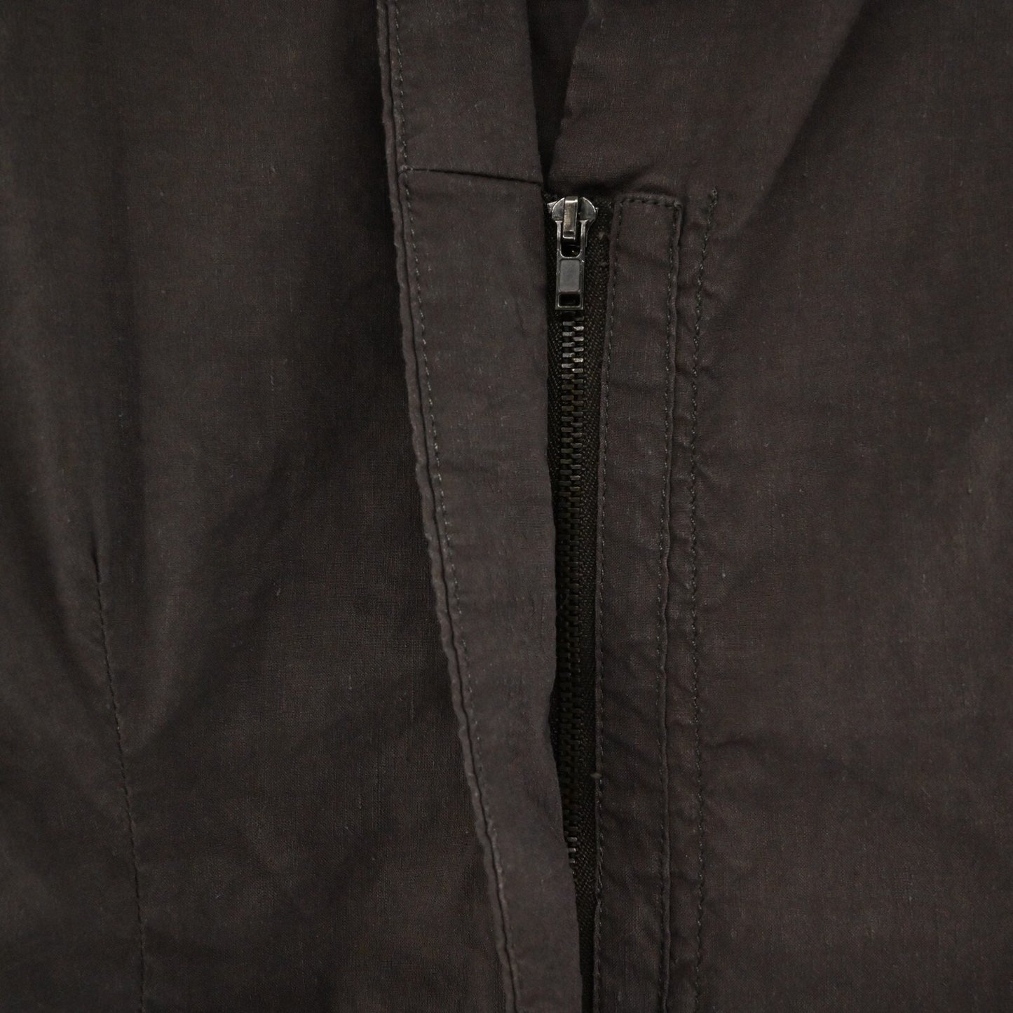 EILEEN FISHER Jacket Womens Size S Gray Linen Blend Full Zip Minimalist Career