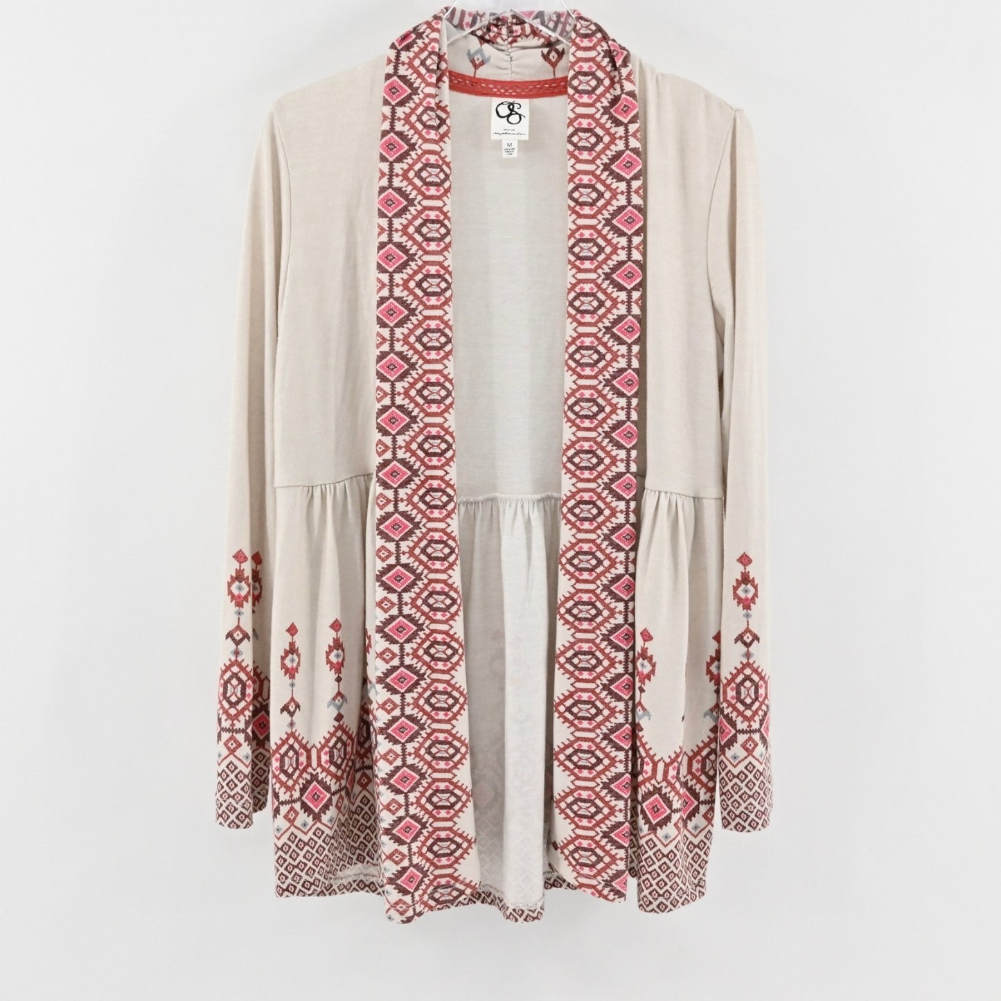 Anthropologie Womens Solstice Night Long Cardigan Size M One September Sweater