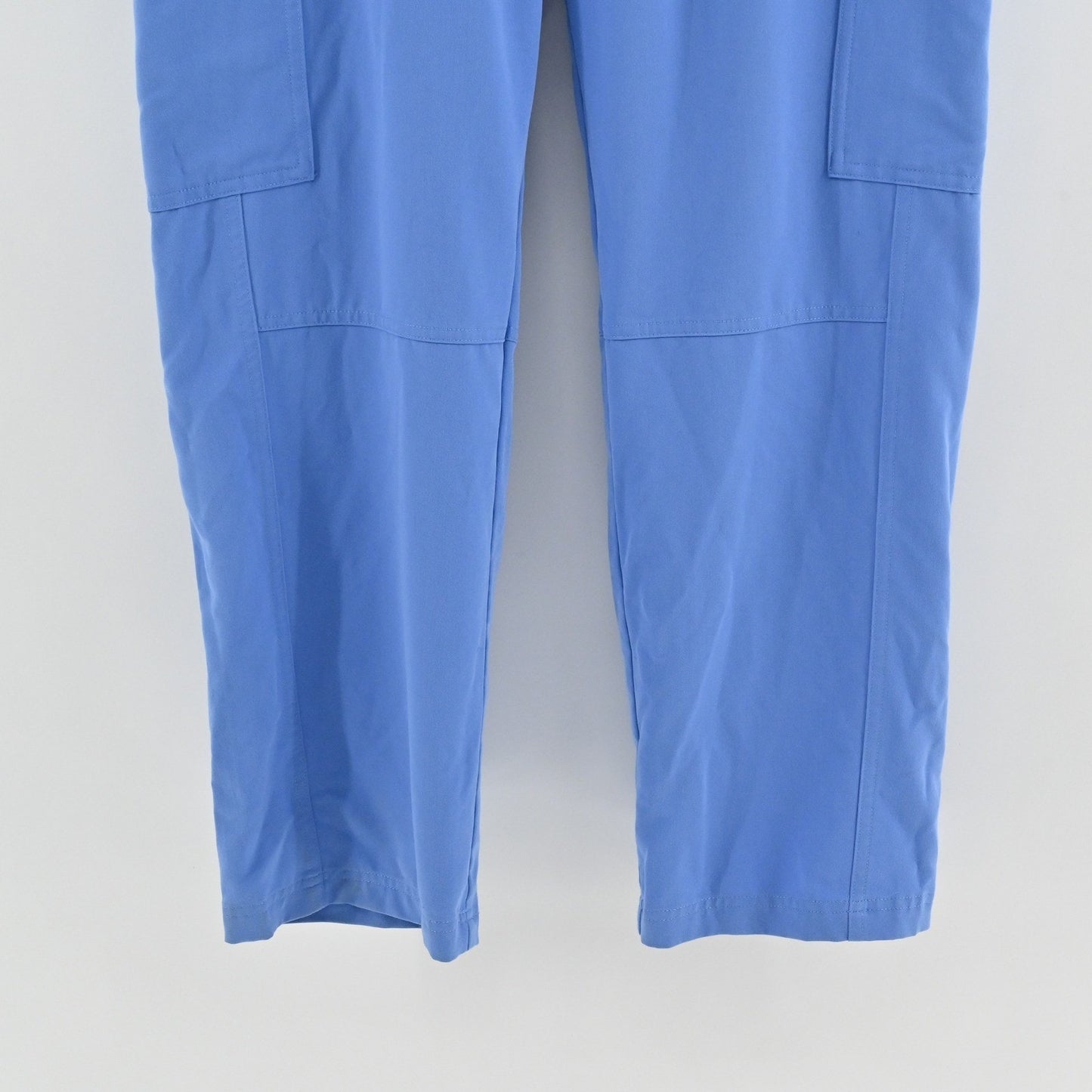 FIGS Mens Axim Technical Collection Scrub Pants Size L Short Blue Cargo T2001S