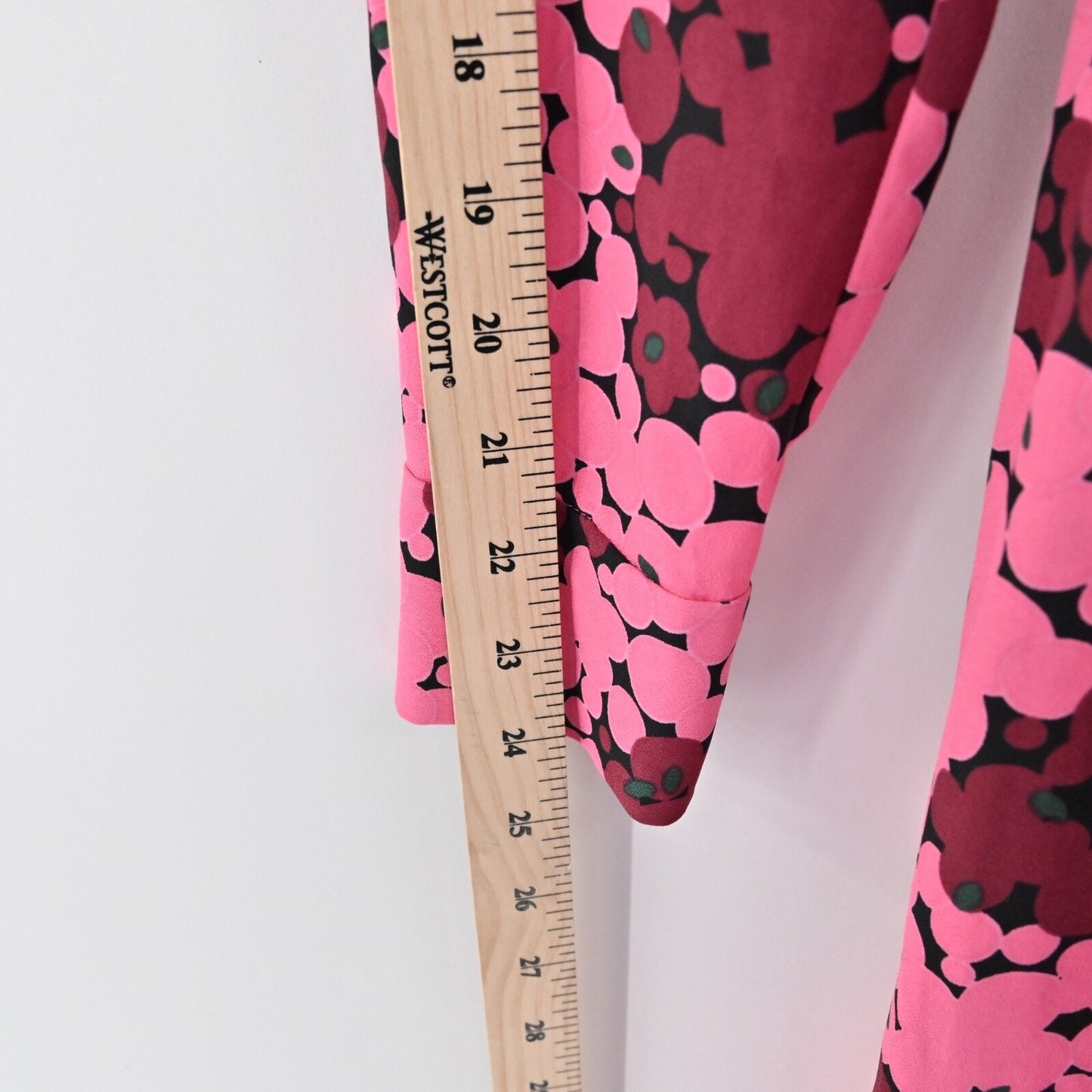 KATE SPADE Bubble Dot Smocked Shirt Dress Size 2 Pink Long Sleeve Retro Preppy