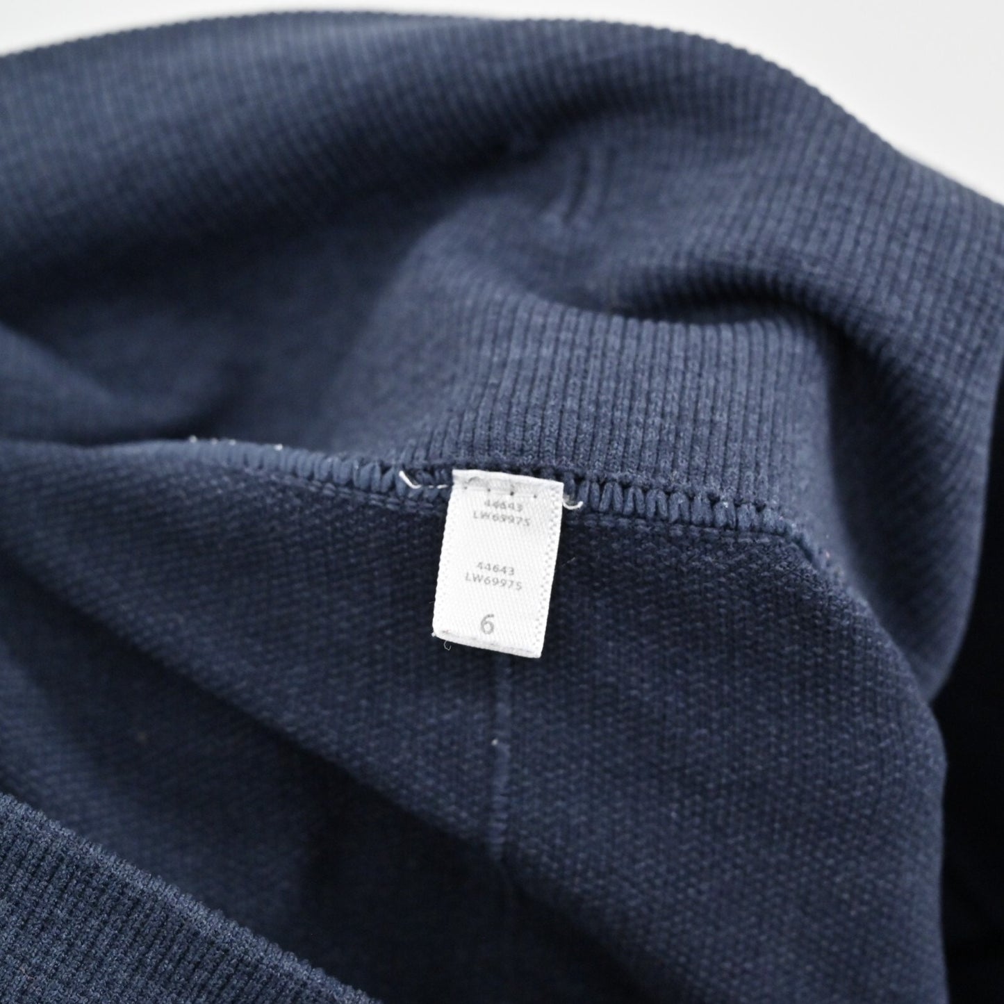 LULULEMON Leggings Womens Sz 6 In The Flow Cropped Seamless Navy Blue Atheletic