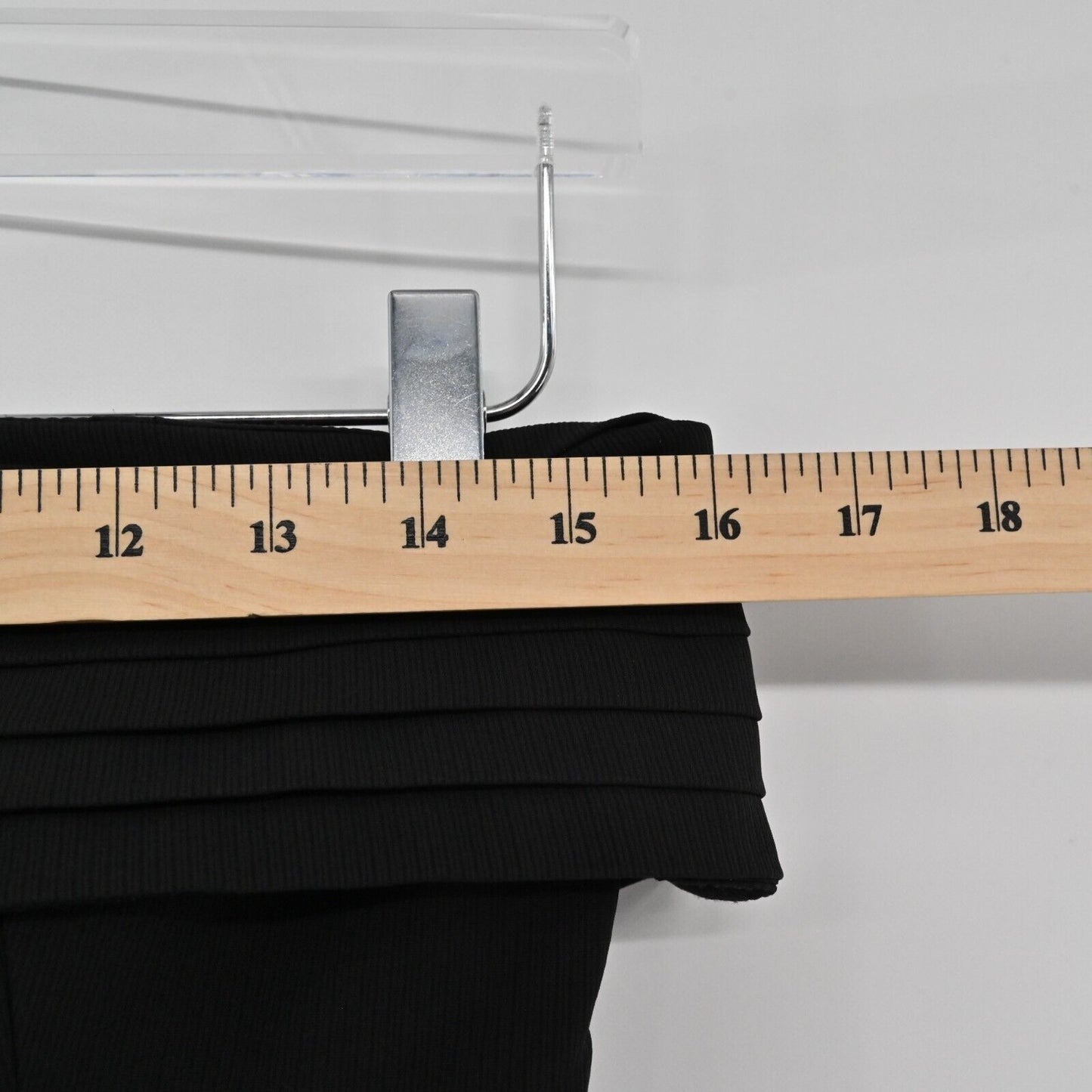 C/MEO COLLECTIVE Dress Womens Size S Black Visceral Strapless Midi Gown Solid