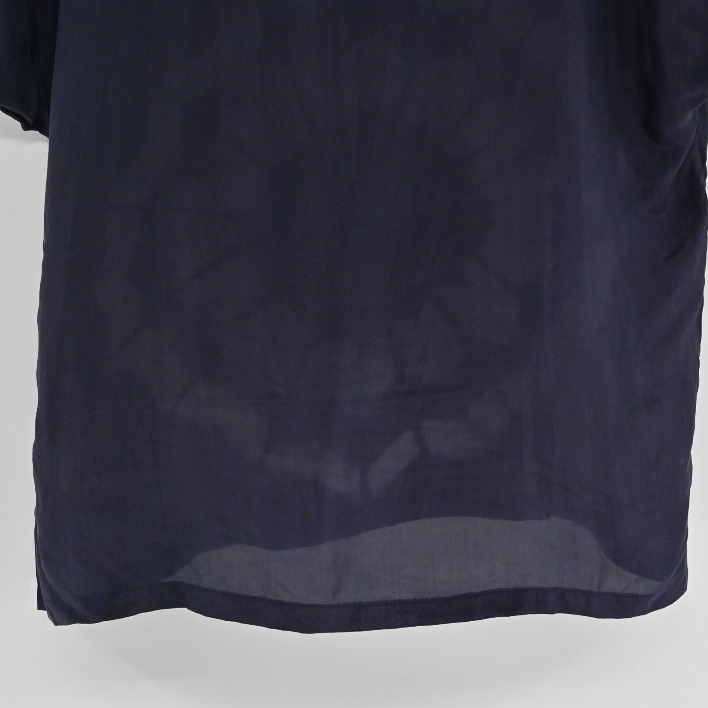 Roberta ROLLER RABBIT Womens Silk Tie Dye Top Sz XS S Navy Short Cap Sleeve Boho