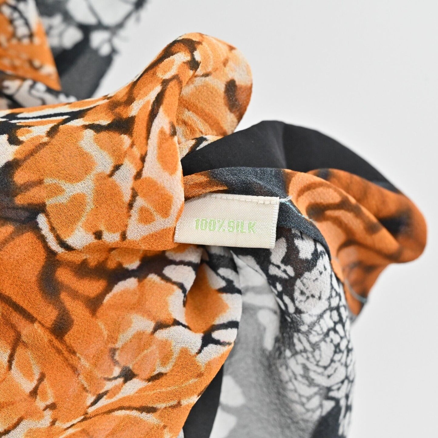 PETANU by PASHMA Top Womens Size M Silk Beaded Tunic Multicolor Floral Relaxed