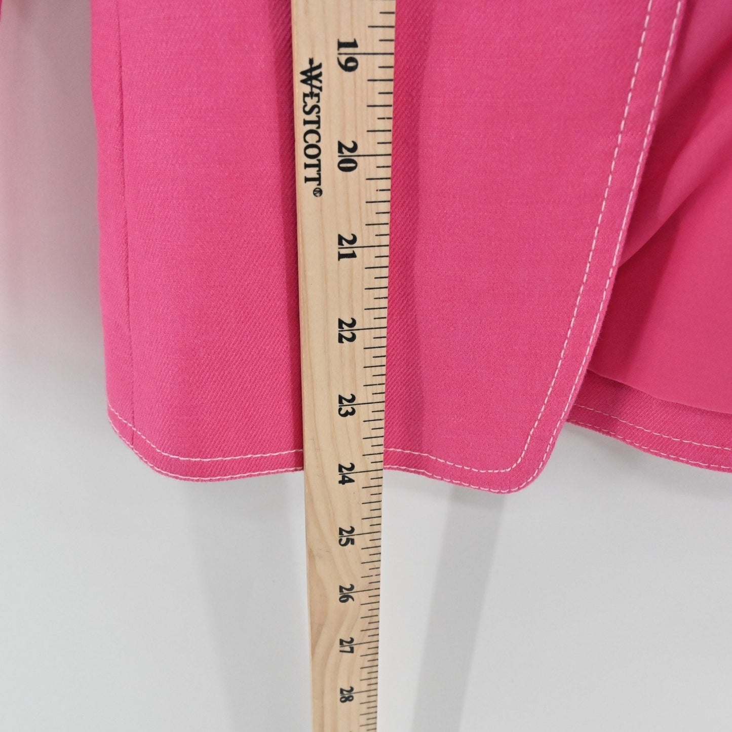J Crew Womens Going Out Blazer Size 00 Pink Stretch Linen Preppy Barbie AI253