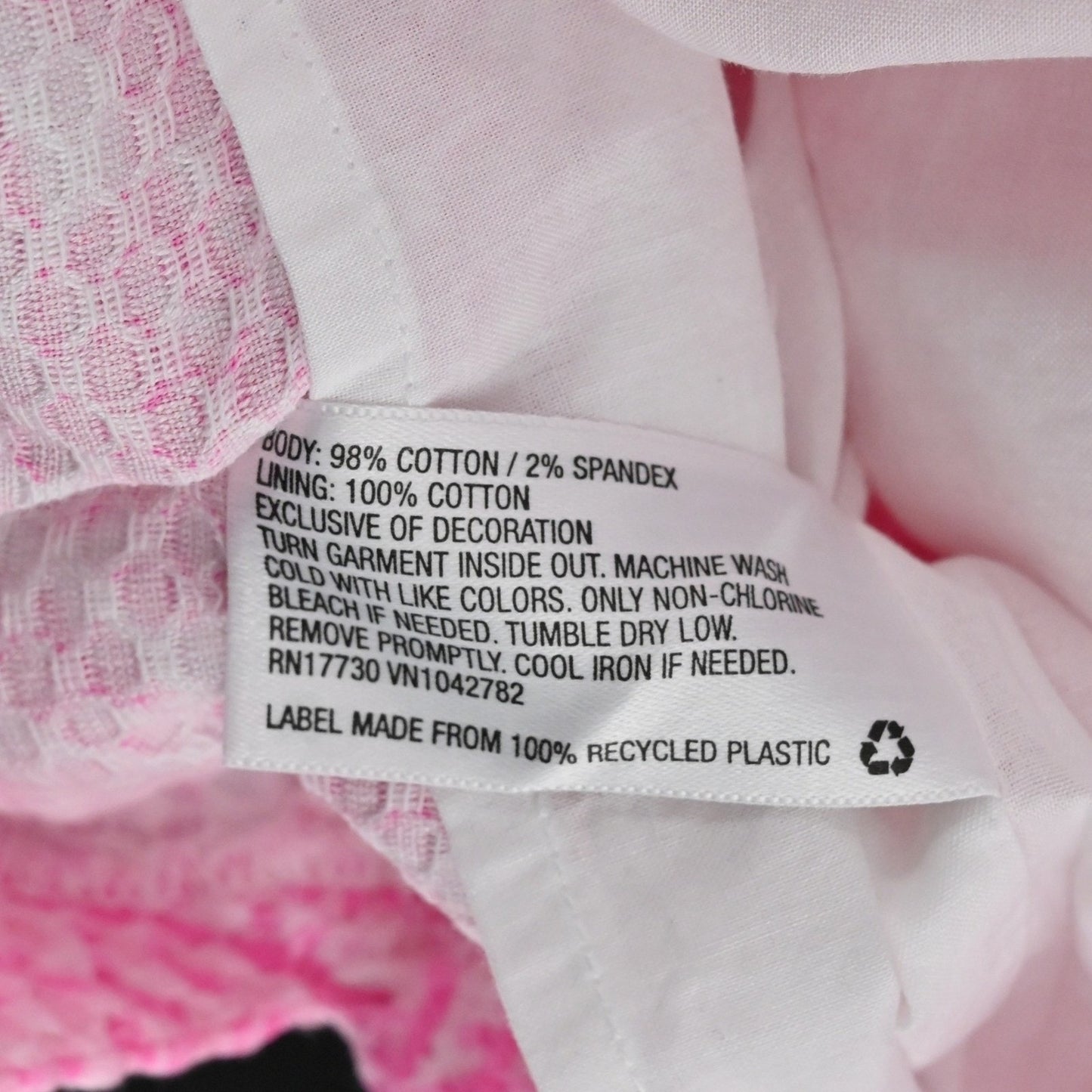 Lilly Pulitzer for Target See Ya Later Dress Size 22W Pink White Sleeveless Bold