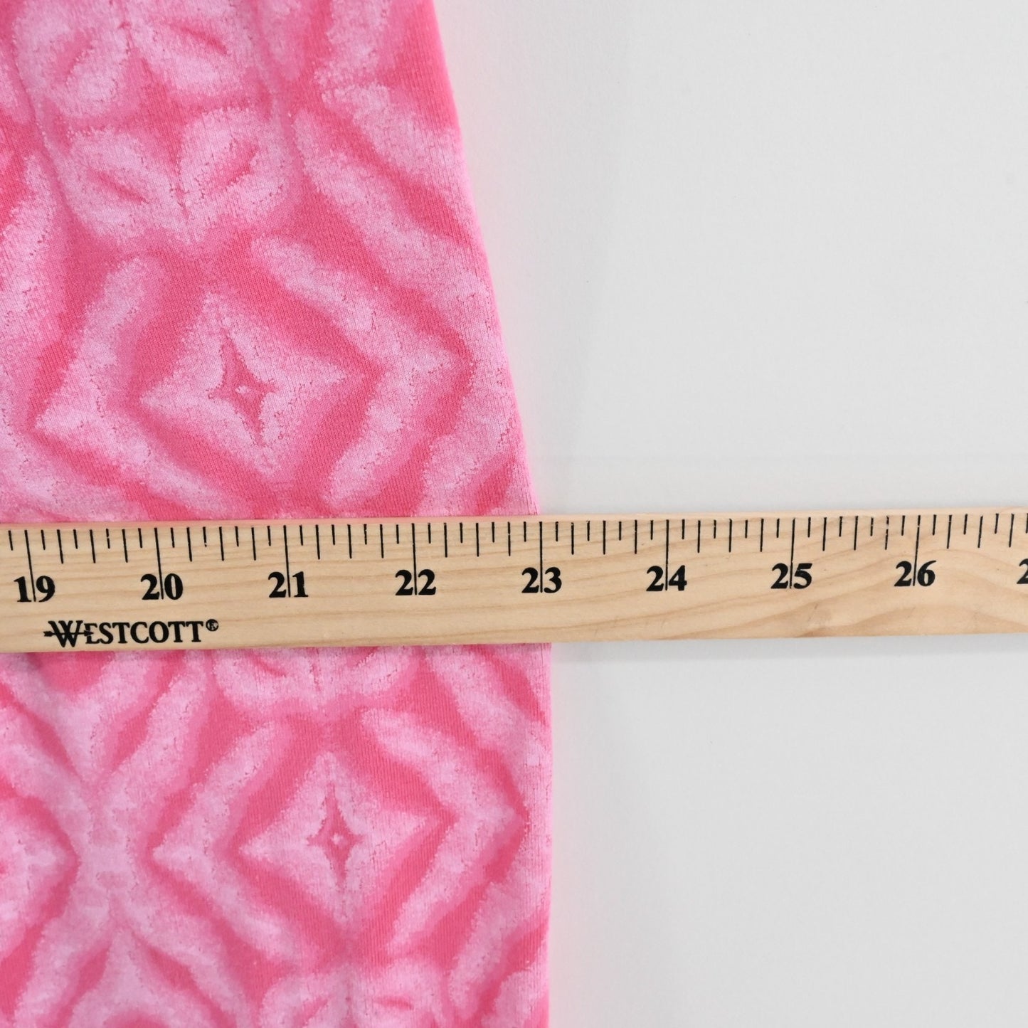 Fresh Produce Pink Ikat Maxi Dress Size S Babydoll Tank Smocked Stretch Beach