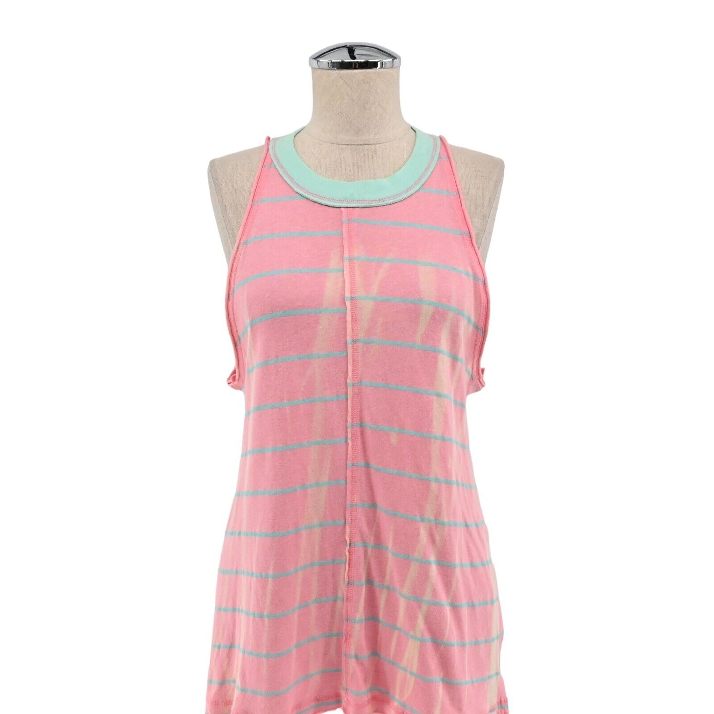 FREE PEOPLE MOVEMENT Top Womens Size Small Striped Making Waves Tank Activewear