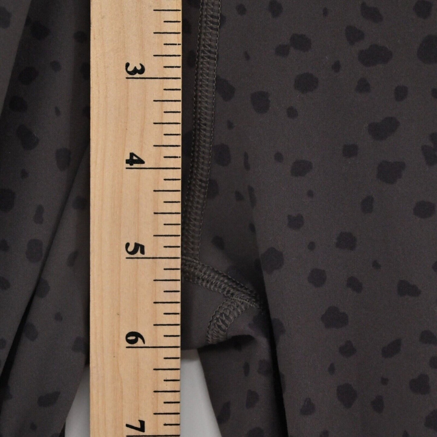 VUORI Leggings Womens Size XS Gray Elm Dot Studio Seamless Moisture Wicking Gym