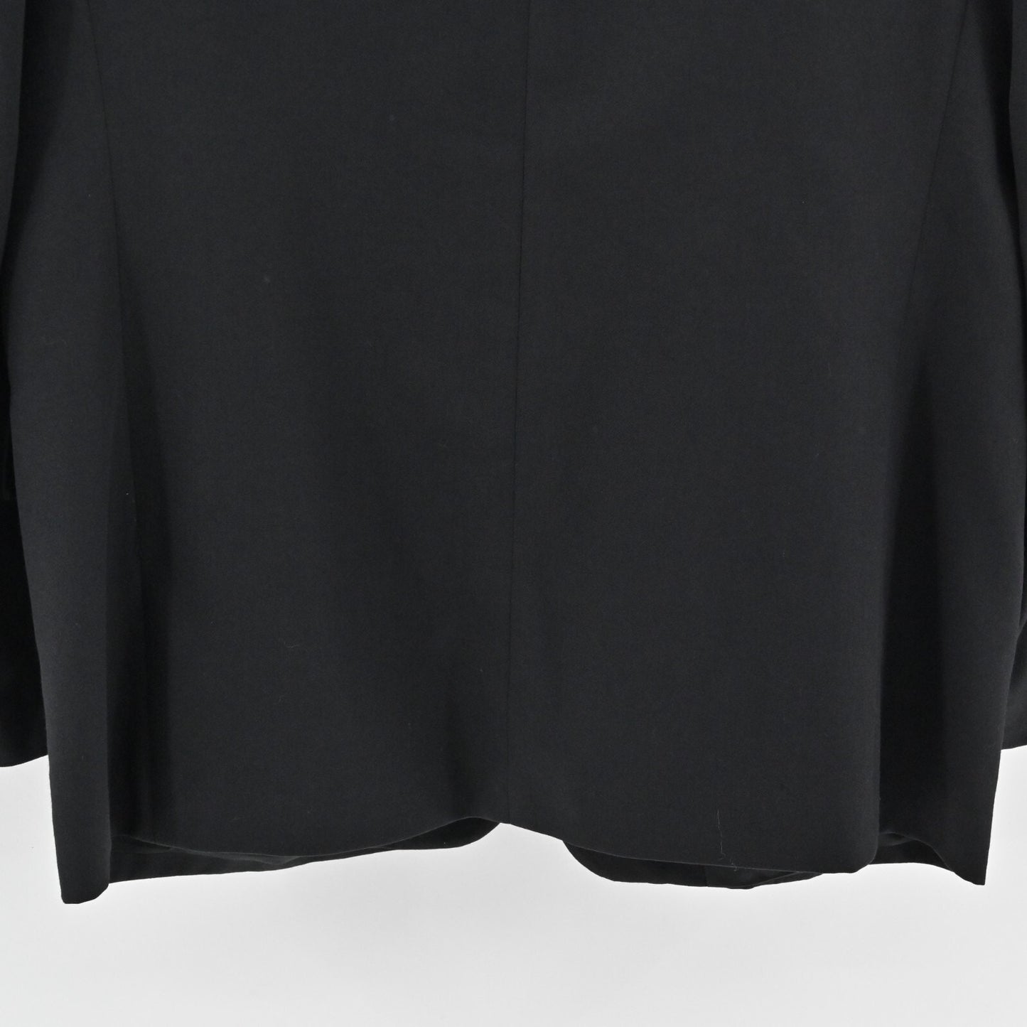 JEAN PAUL GERMAIN Mens Wool Blazer Size 42R Black Classic Single Breasted Jacket