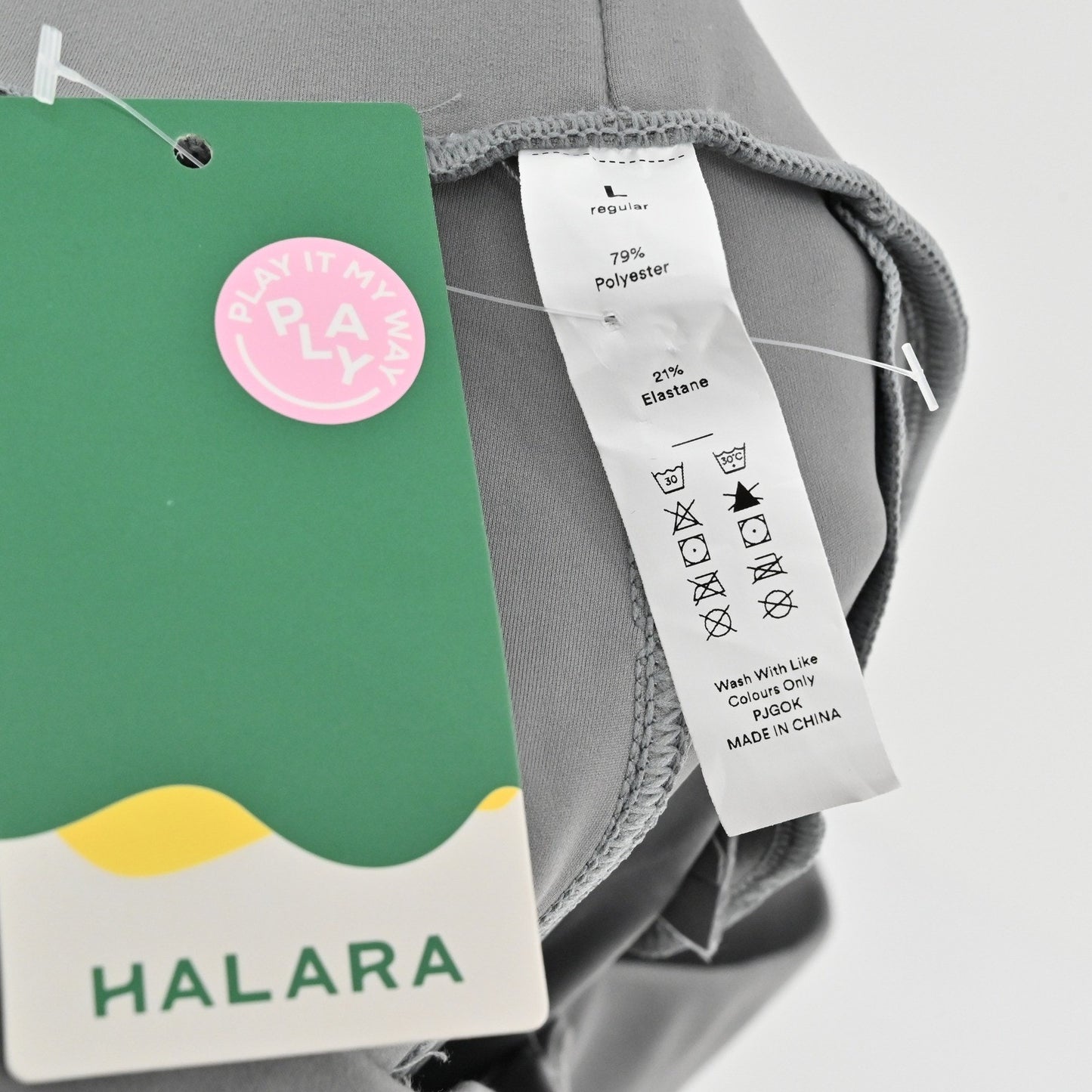 Halara Womens Flex High Waisted Straight Leg Crepe Pants Size L Comfy Minimalist