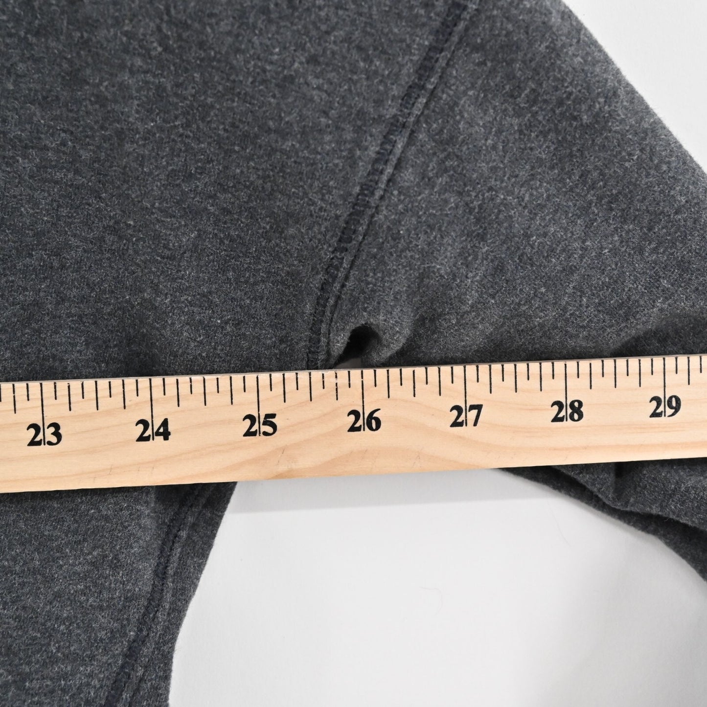 LULULEMON Womens Stress Less Sweatshirt Size 12 Funnel Neck Hoodie Dark Gray