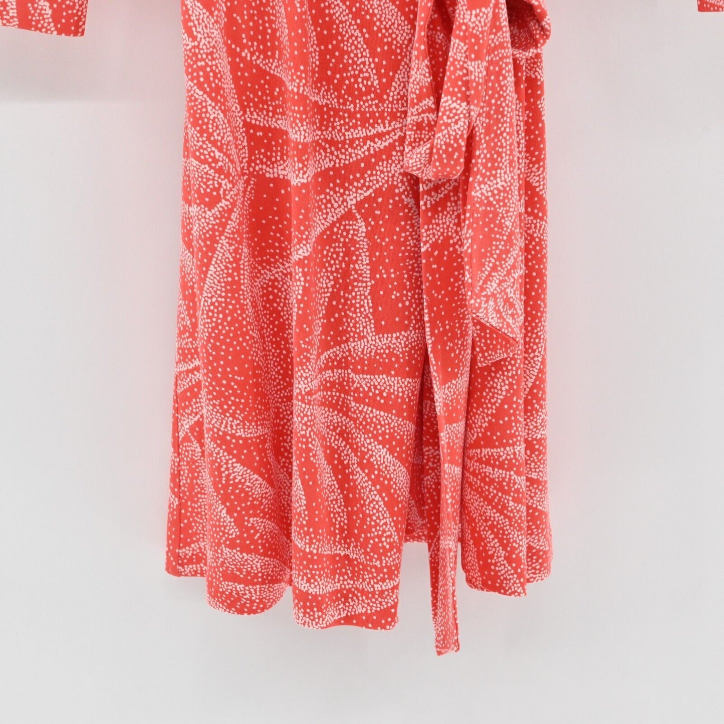 DIANE VON FURSTENBERG Dress Sz 0 Silk Vintage Printed Wrap Lightweight Mini DVF