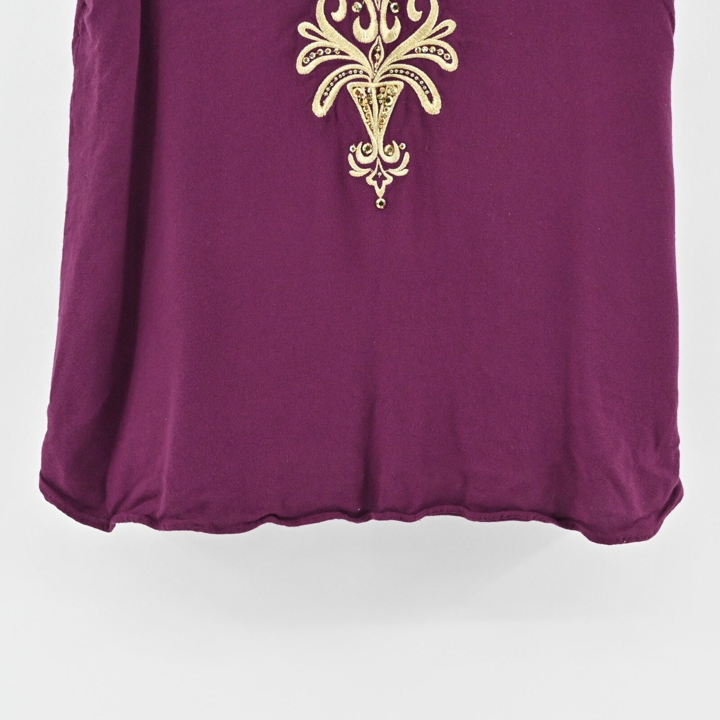 LILLY PULITZER Owen Shiraz Top Womens Size S Sleeveless VNeck Embroidered Blouse