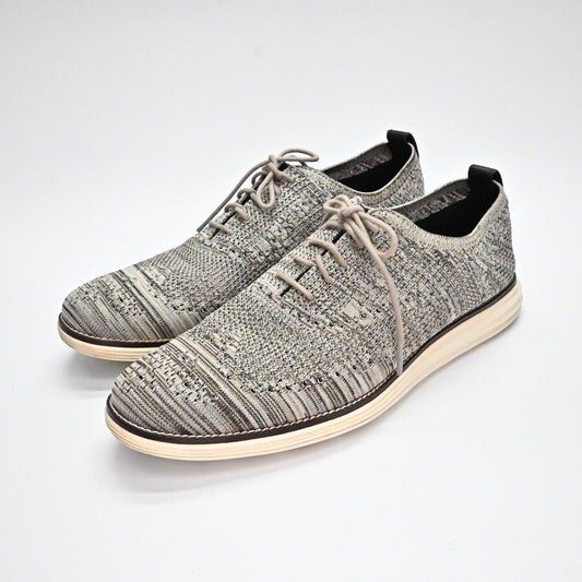 COLE HAAN Sneakers Mens Size 13 Gray Grand OS Stitchlite Wingtip Oxford Lace Up