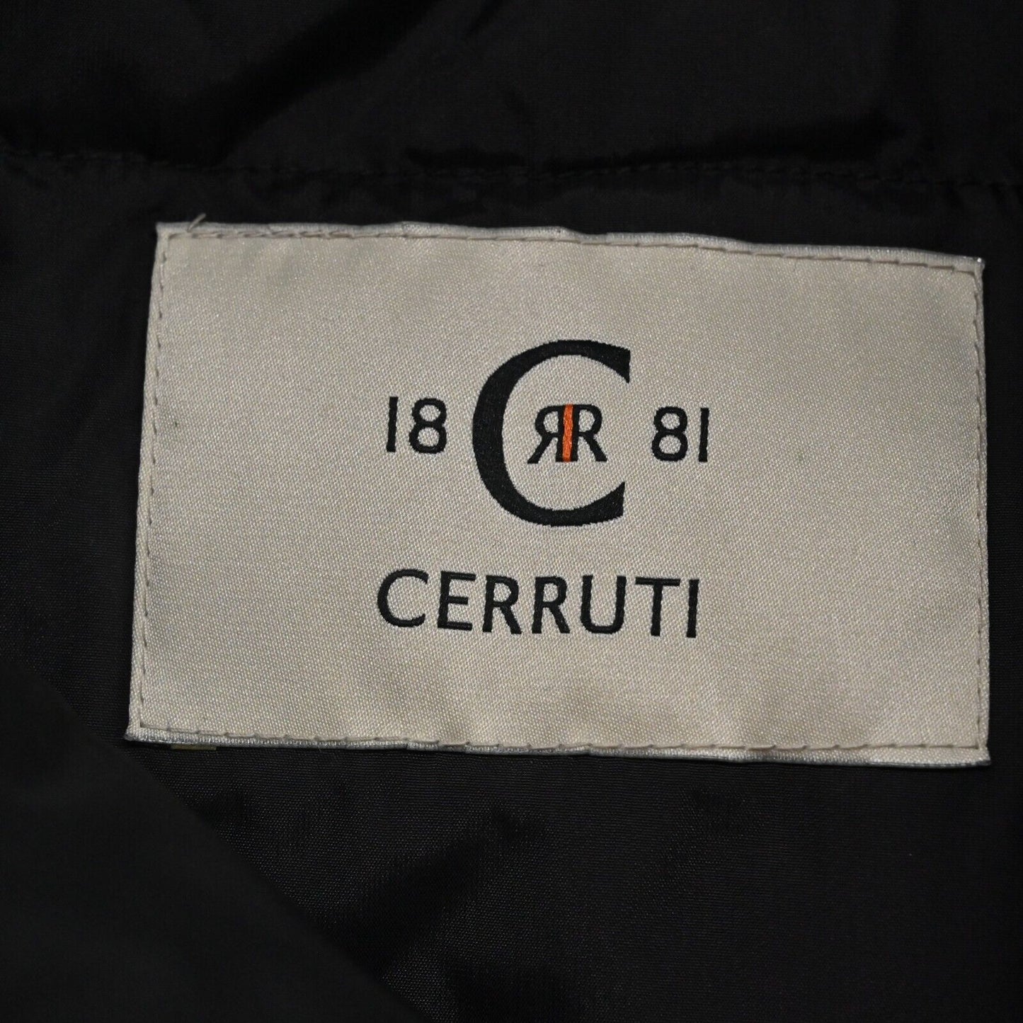 CERRUTI 1881 Jacket Womens Size XL Zip Front Hooded Long Sleeve Black Coat NEW