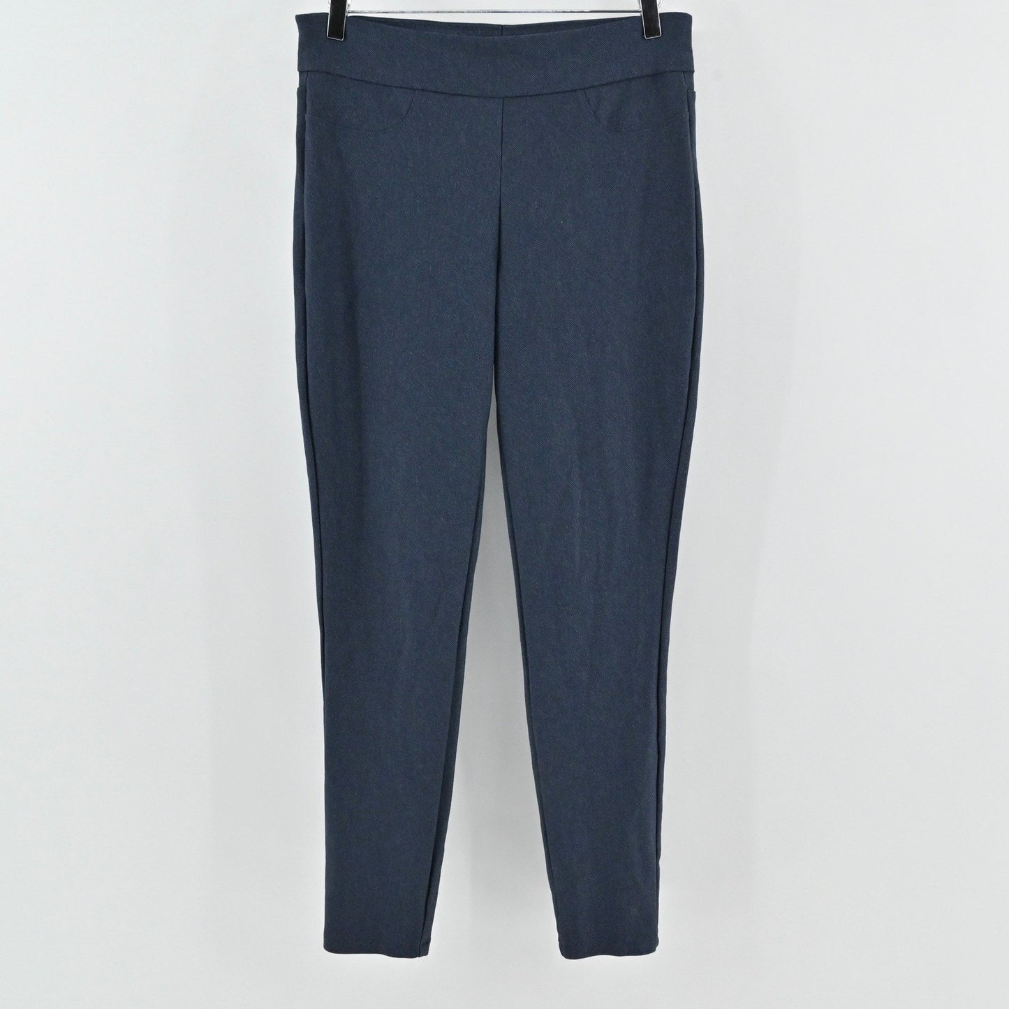 HONEYLOVE Womens EverReady Shapewear Career Pants Size L Stormy Blue Pockets