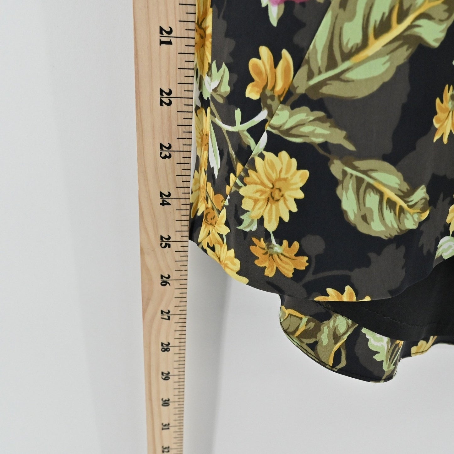 Karen Millen Floral Print High Low Skirt Size 10 Midis Bloomcore Garden Party