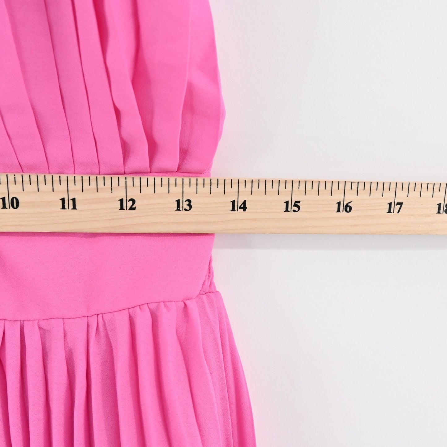 PINK LILY Pleated Maxi Dress Size S Sunny Gleam Accordion Halter Neck Cut Out