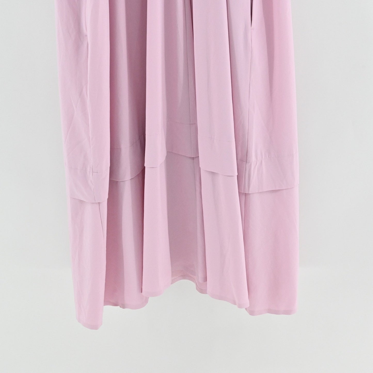 Athleta Elation Hybrid Midi Dress Size 2X Pink Spaghetti Strap Pocket Athleisure