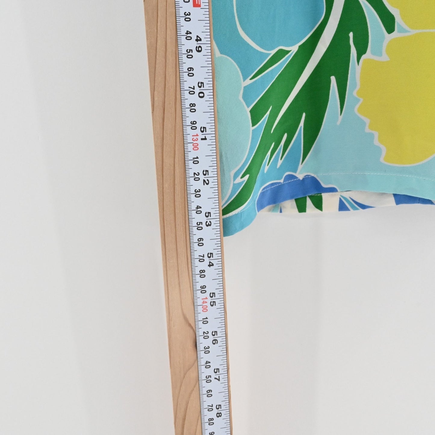 Vtg Maggy London Silk Maxi Dress Size 10 Floral Tropical Print Blue Sleeveless