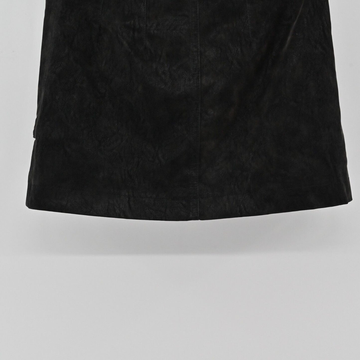 FREE PEOPLE Skirt Womens Size 0 Carson Faux Leather Utility Cargo Mini Black