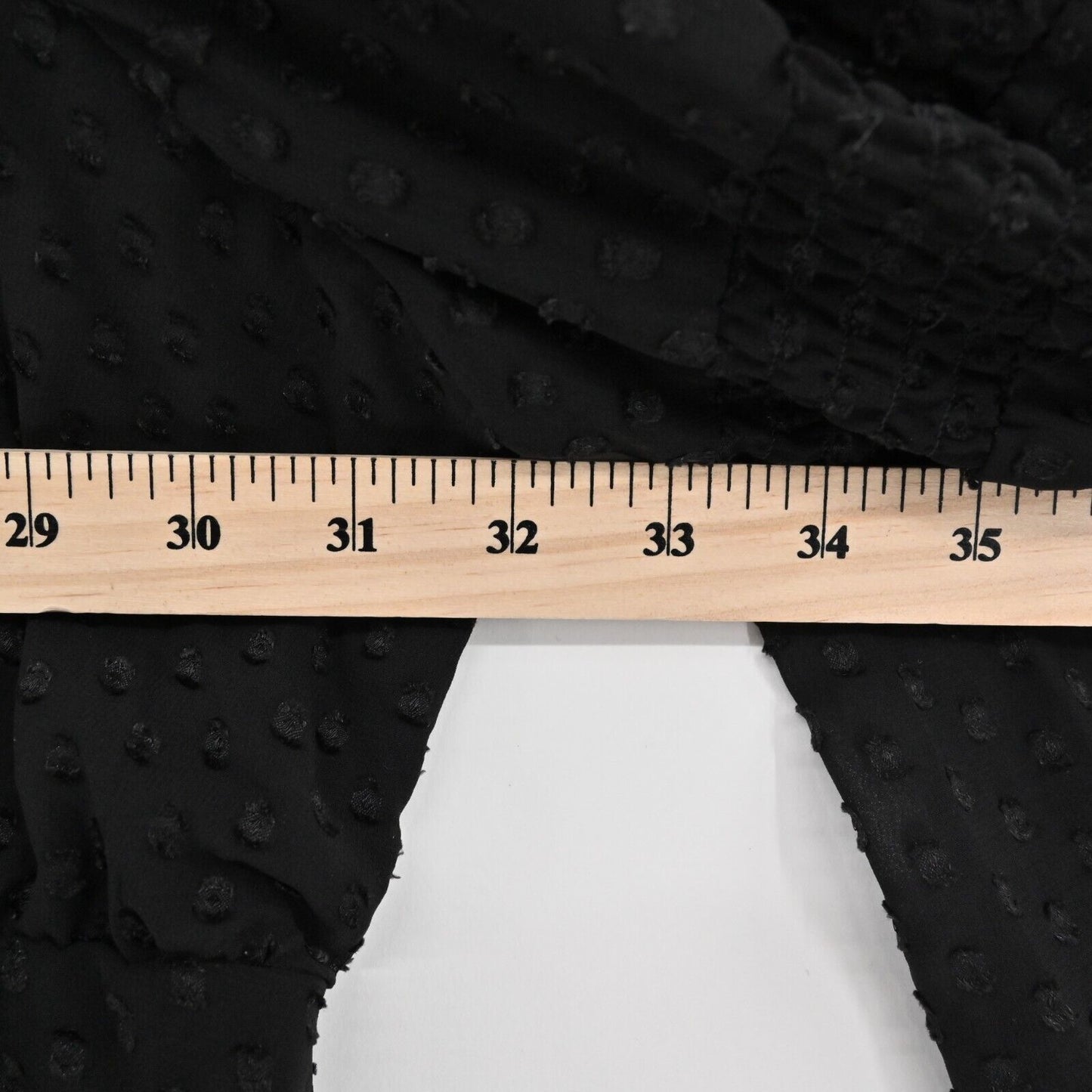 TORRID Dress Size 5X Black Bell Sleeve Swiss Dot Chiffon Skater Vamp Whimsgoth