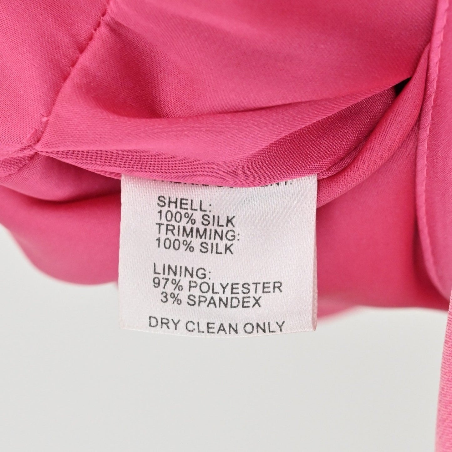 Aysha Pink Silk Dress Size 2 Retro Romantic Feminine Sleeveless Cocktail Party