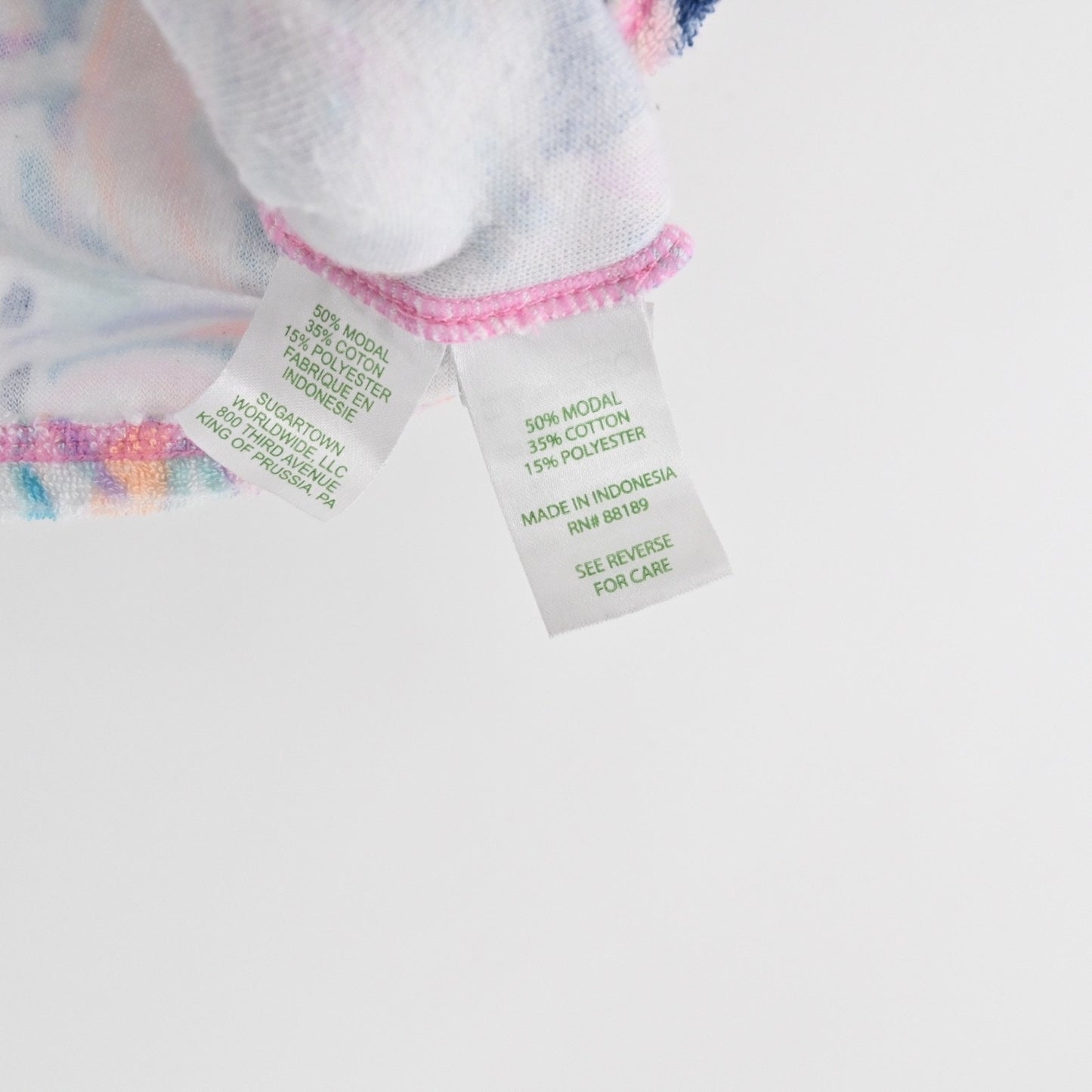 LILLY PULITZER Womens Dossie Terry Set Size M Navy Pelican Pink Head In The Sand