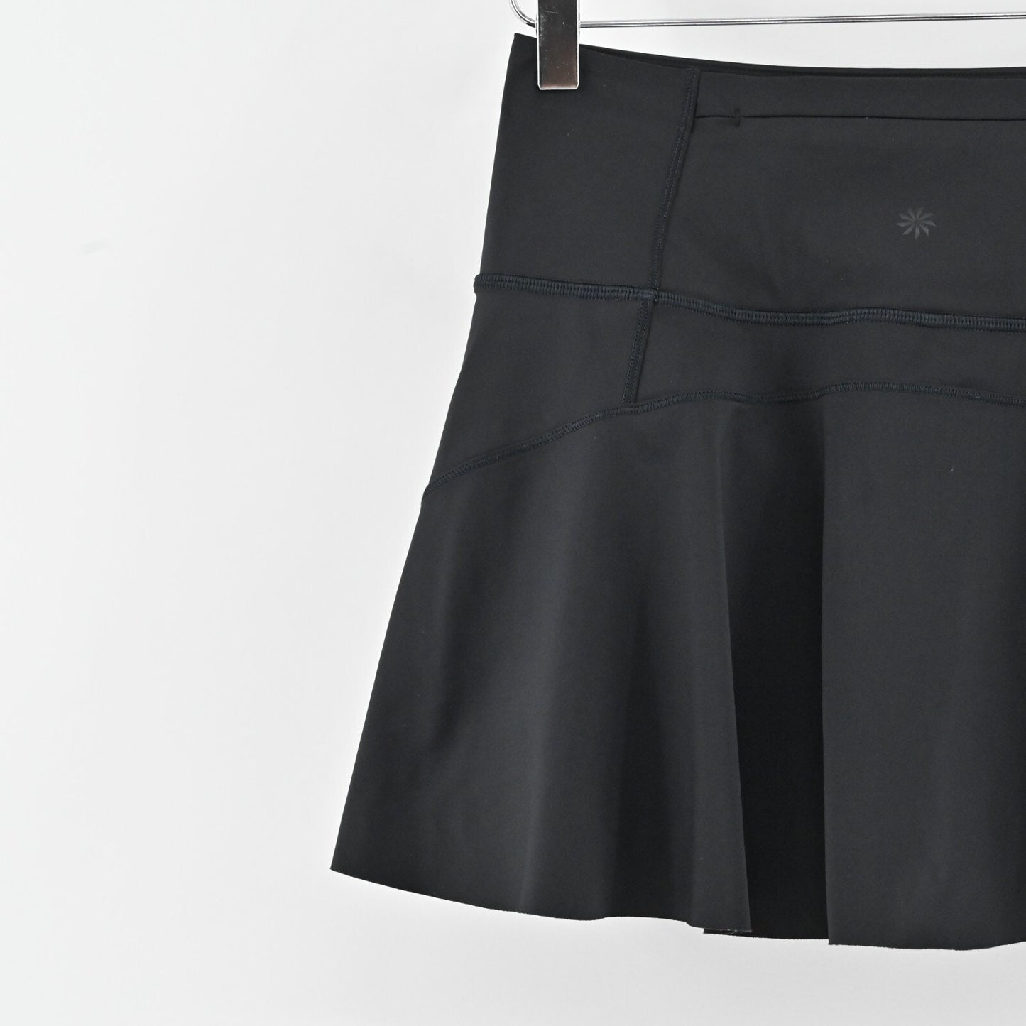 ATHLETA Skort Size XS Ace 13.5 in Black Tennis Skirt Pickleball Athletic Stretch