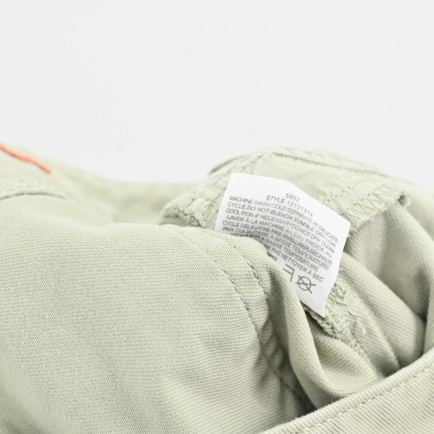 Tory Burch Jeans Womens Size 28 Alexa Cropped Skinny Leg Green Mid Rise Denim