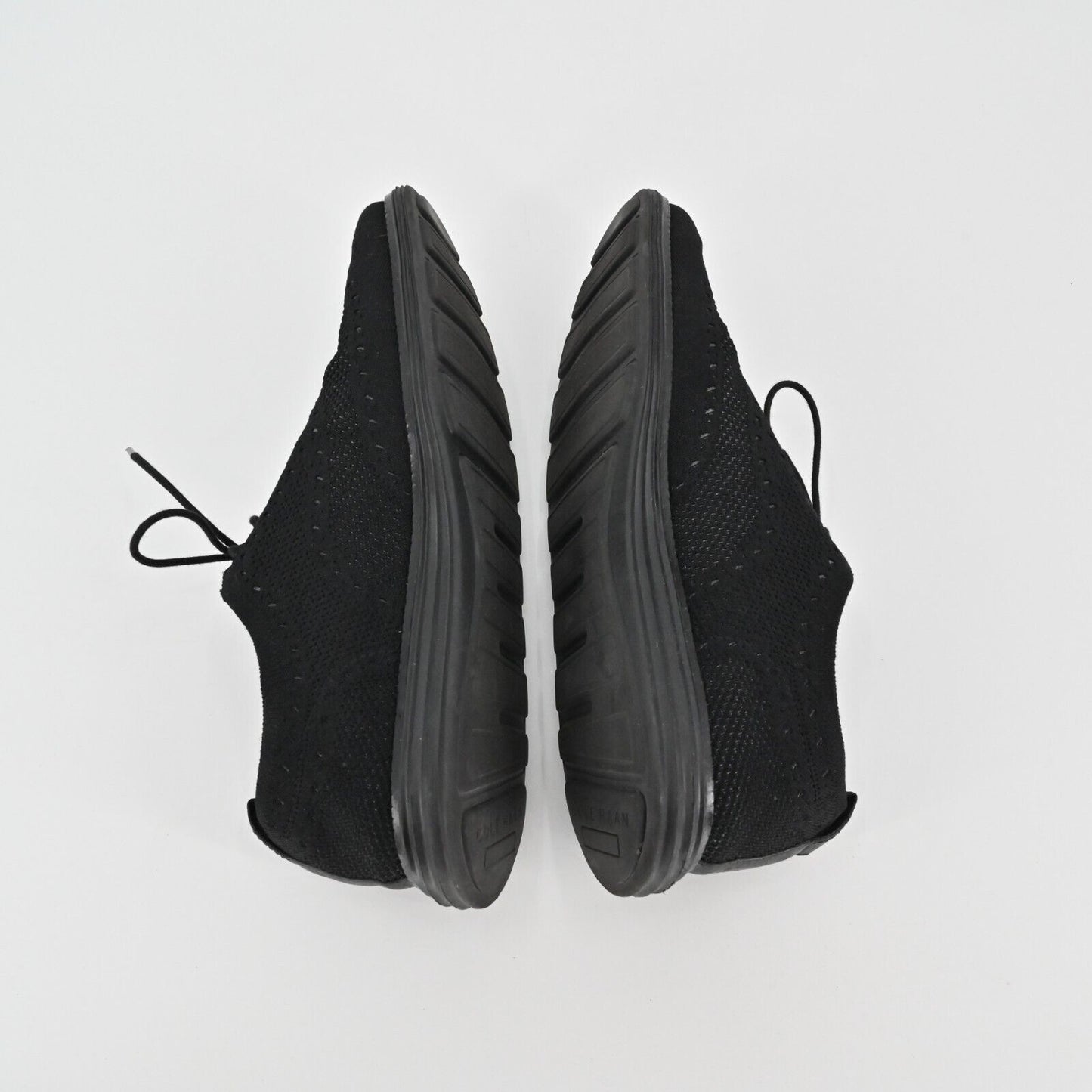 COLE HAAN Shoes Mens Size 12M ZeroGrand Black Wingtip Oxford Magnet Stitchlite