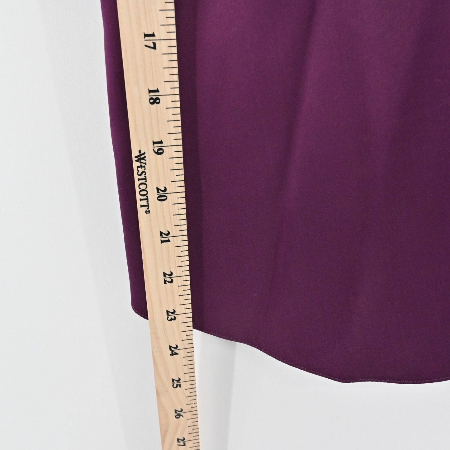 CINQ A SEPT Womens Silk Top Size XS Satin Purple Mock Neck Sleeveless Blouse