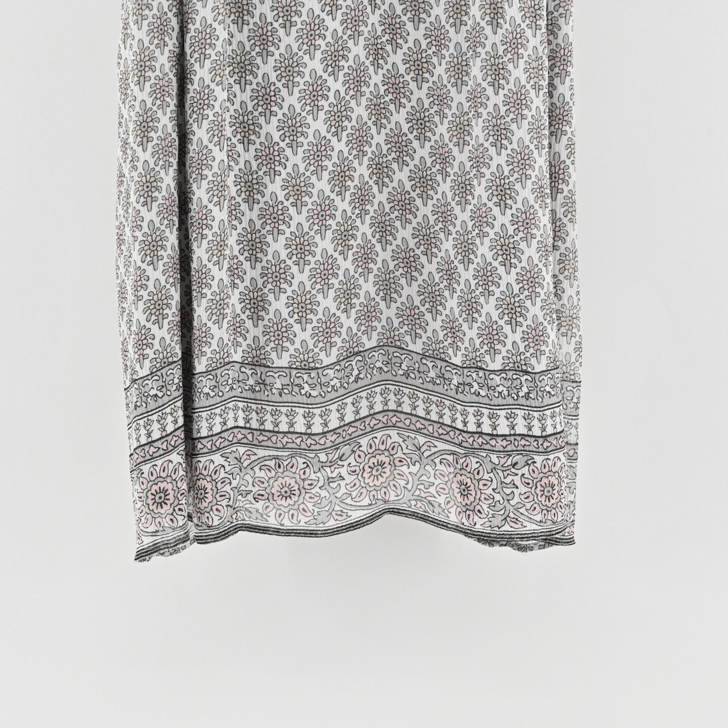 Joie Womens Astor Silk Sleeveless Top Size S Beaded Embroidered Gray Boho Tunic