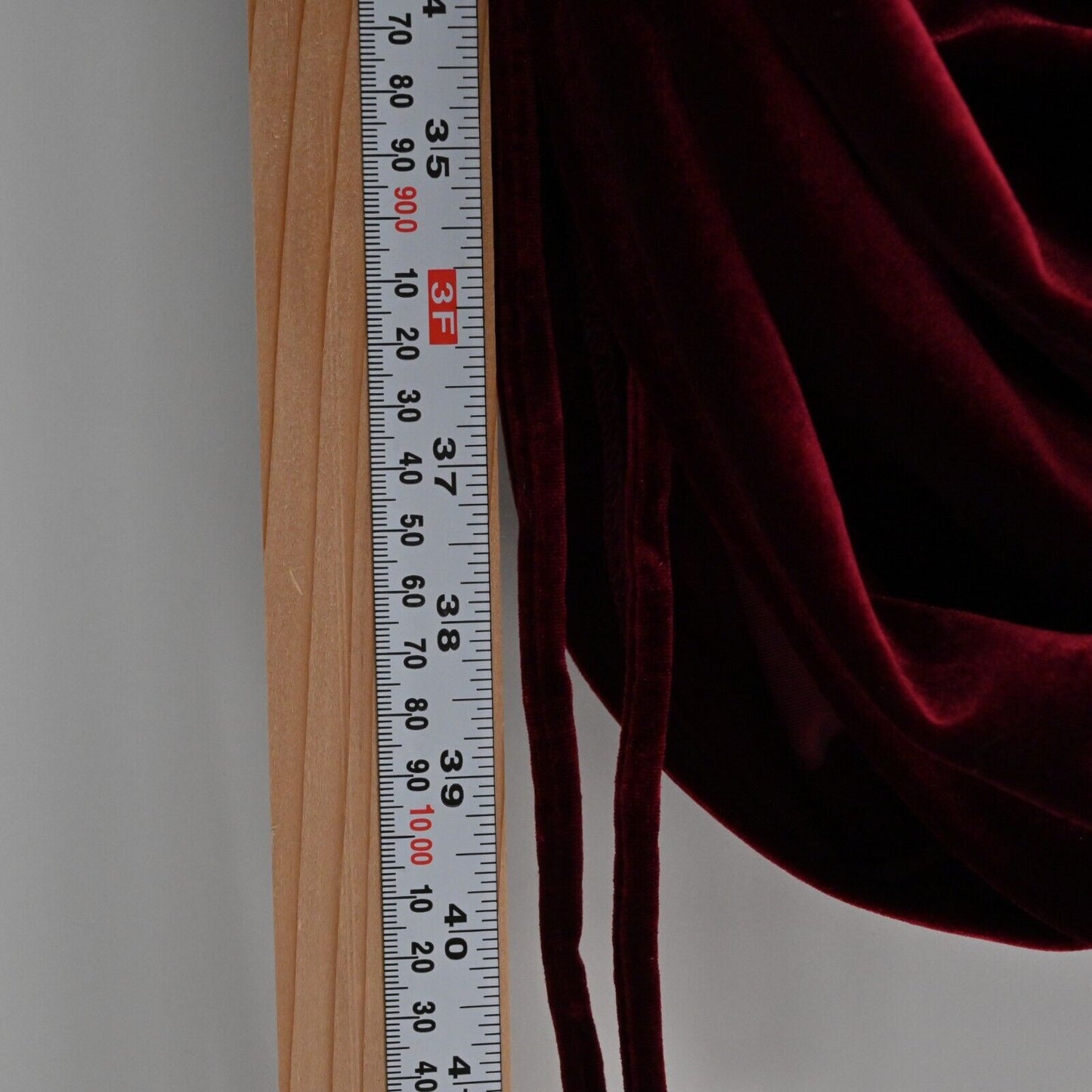 HOUSE of HARLOW Dress Womens Size L One Shoulder Velvet Ruched Side Garnet Red