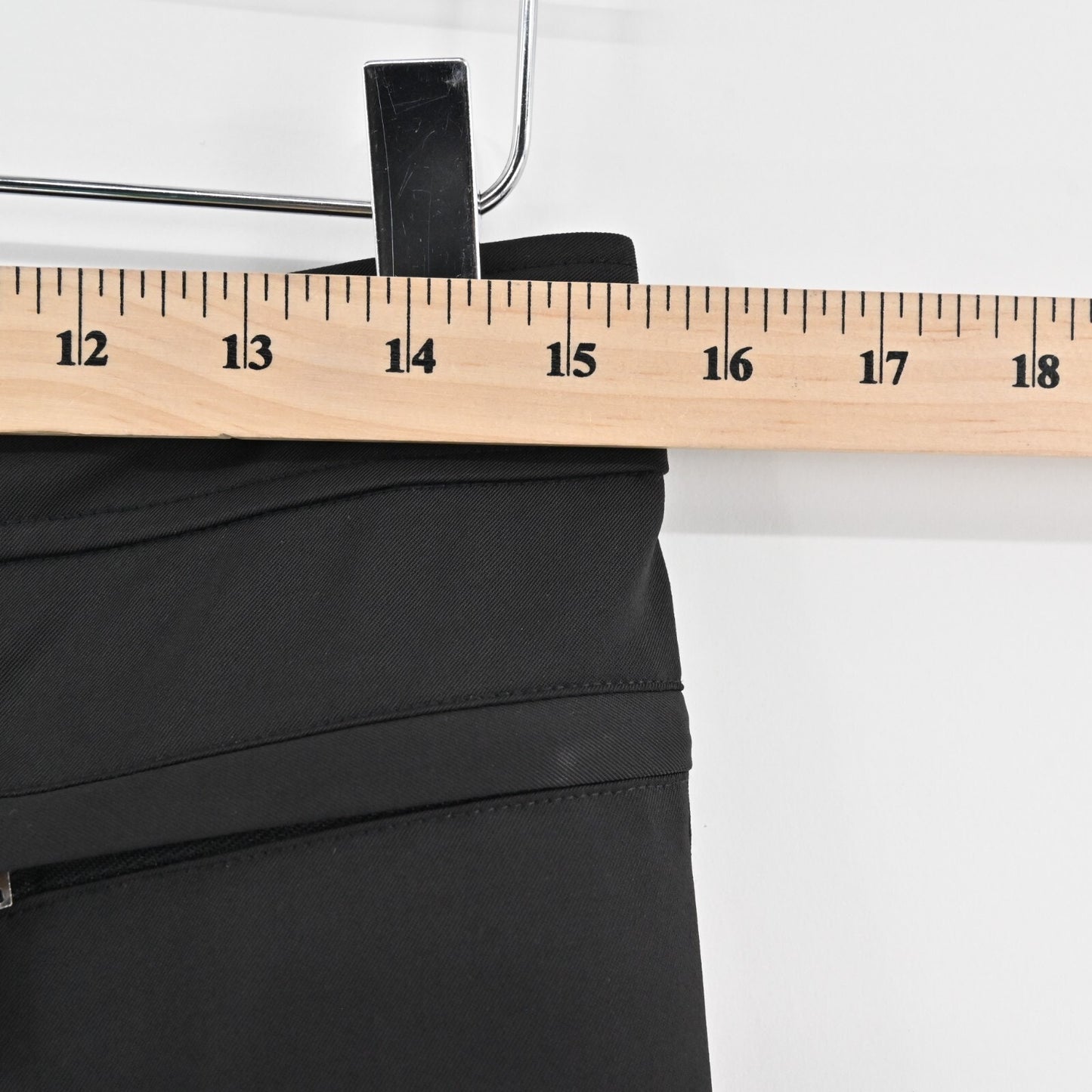 Vtg CACHE Pants Womens Size 2 Black Flare Stretch Zip Pockets Y2k Whimsigoth